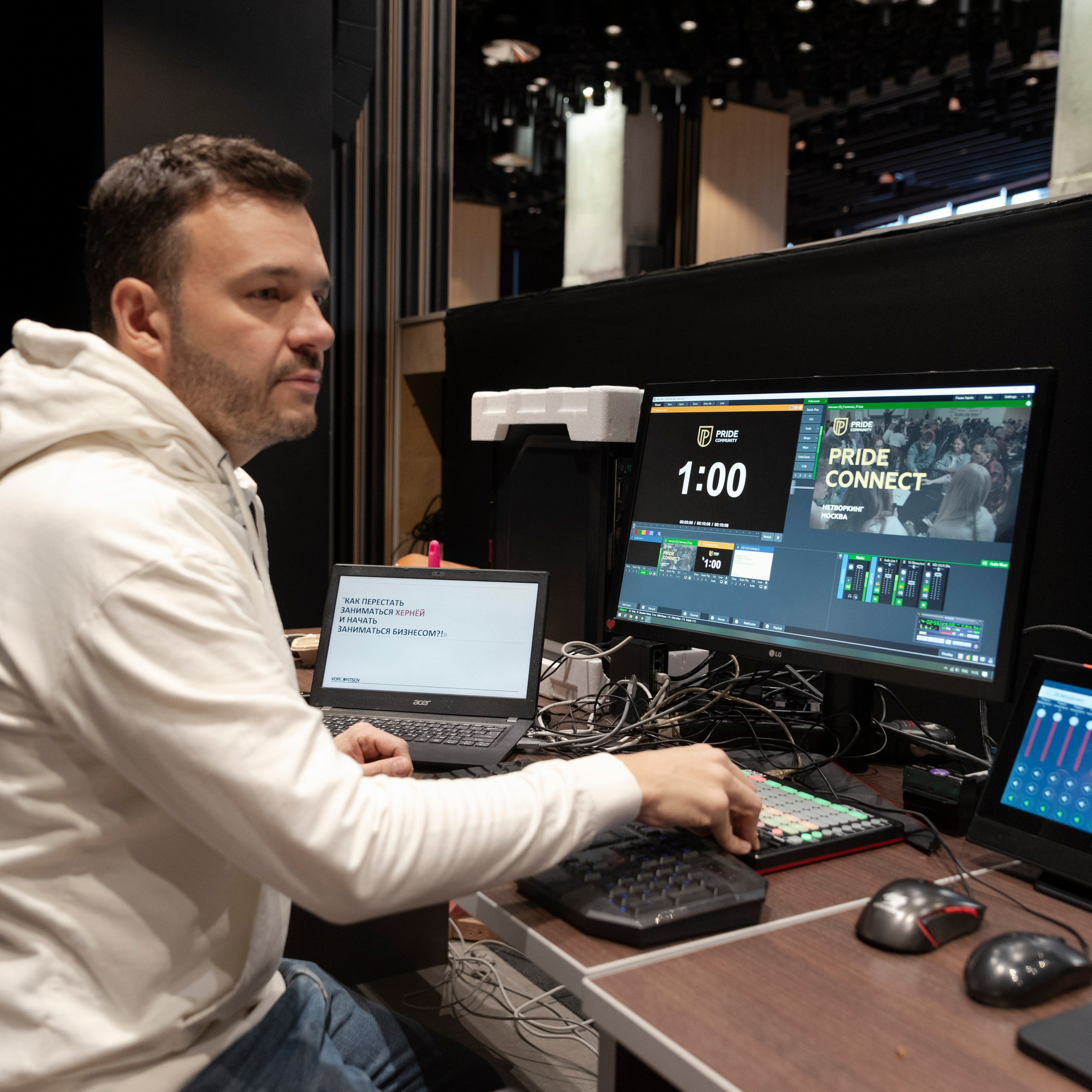 Нетворкинг. Техническое обеспечение мероприятий / Прямые трансляции