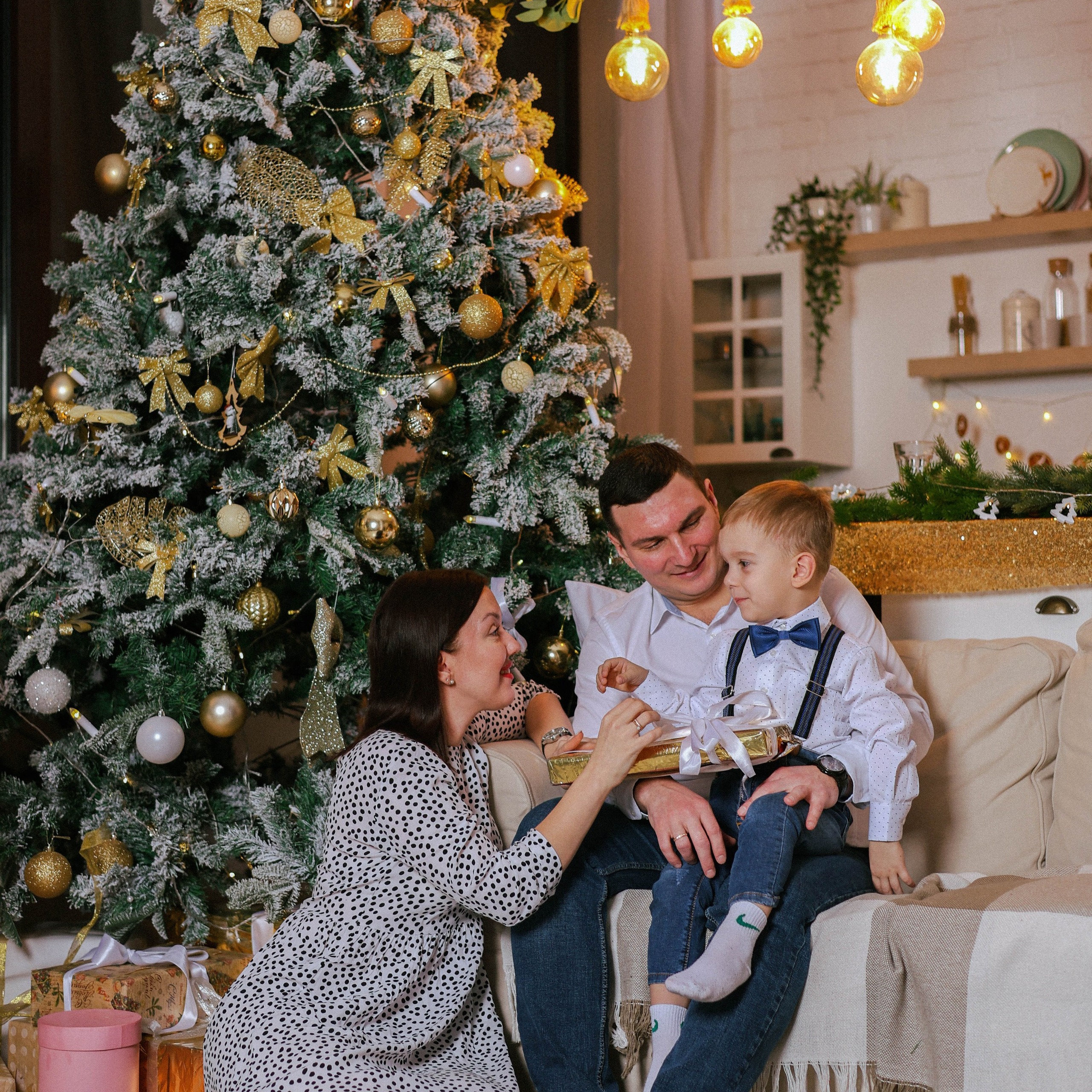 Новогодняя история «Мария и ее семья»