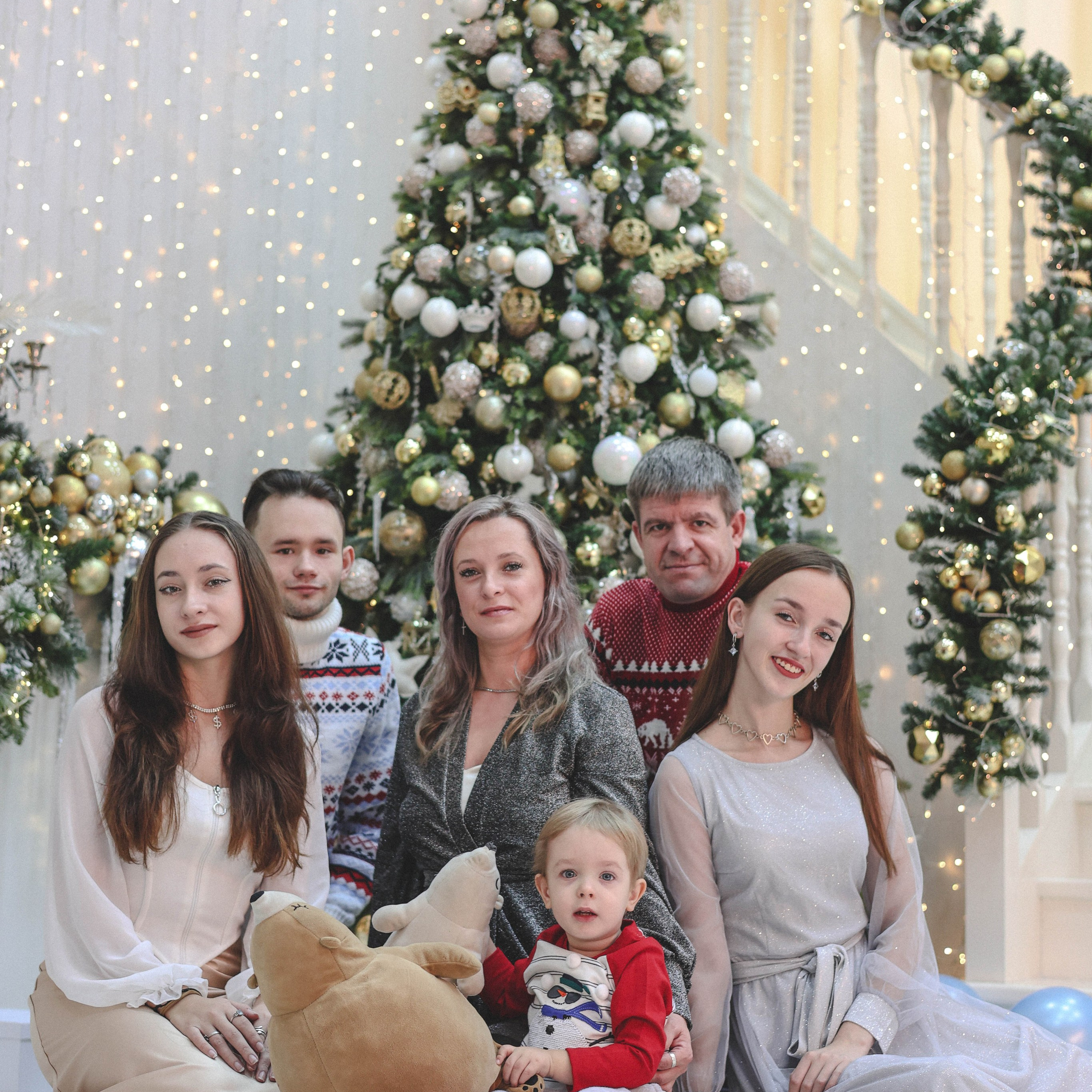 Новогодняя история «Ирина и ее семья»