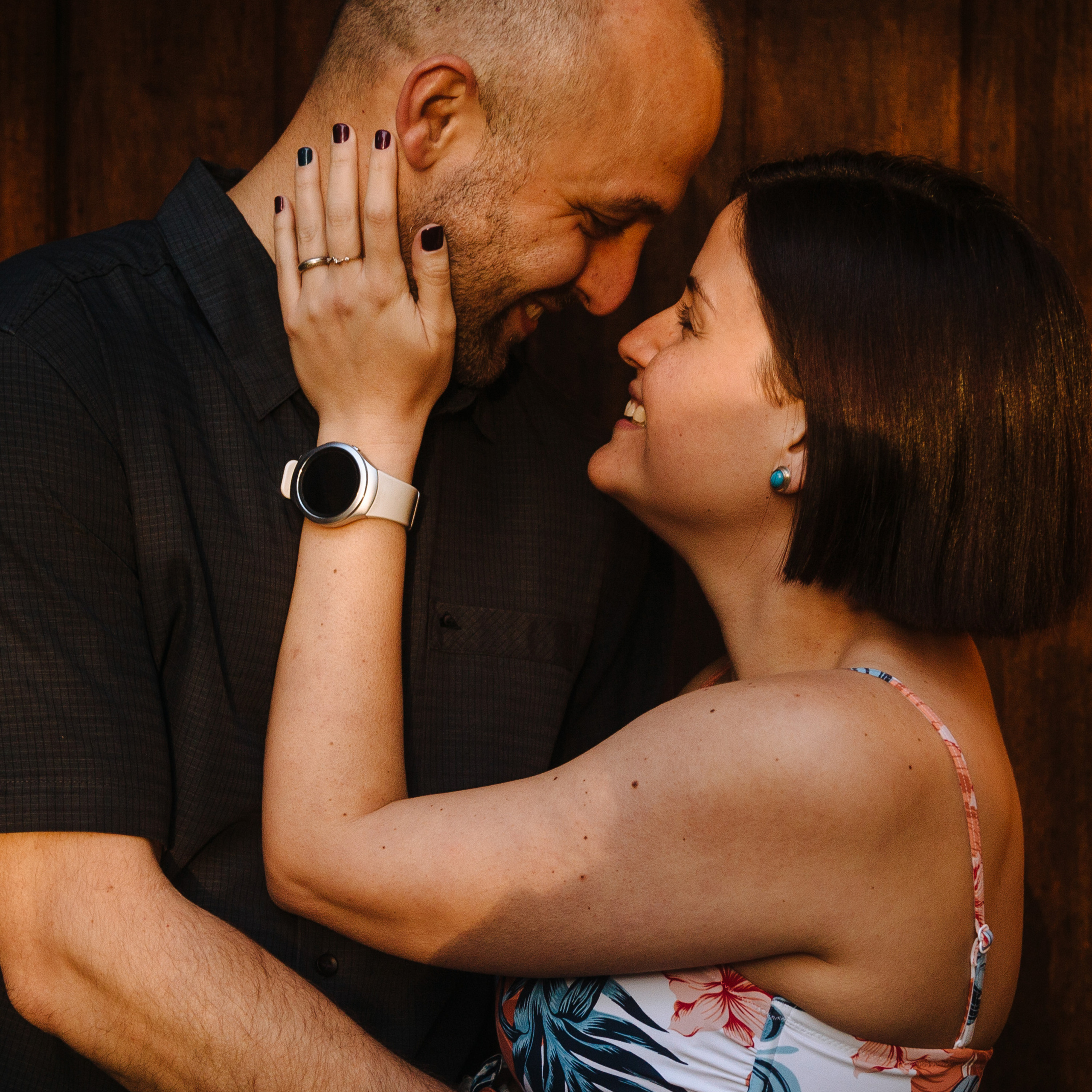 Фотосессия беременности Сильвия и Жан