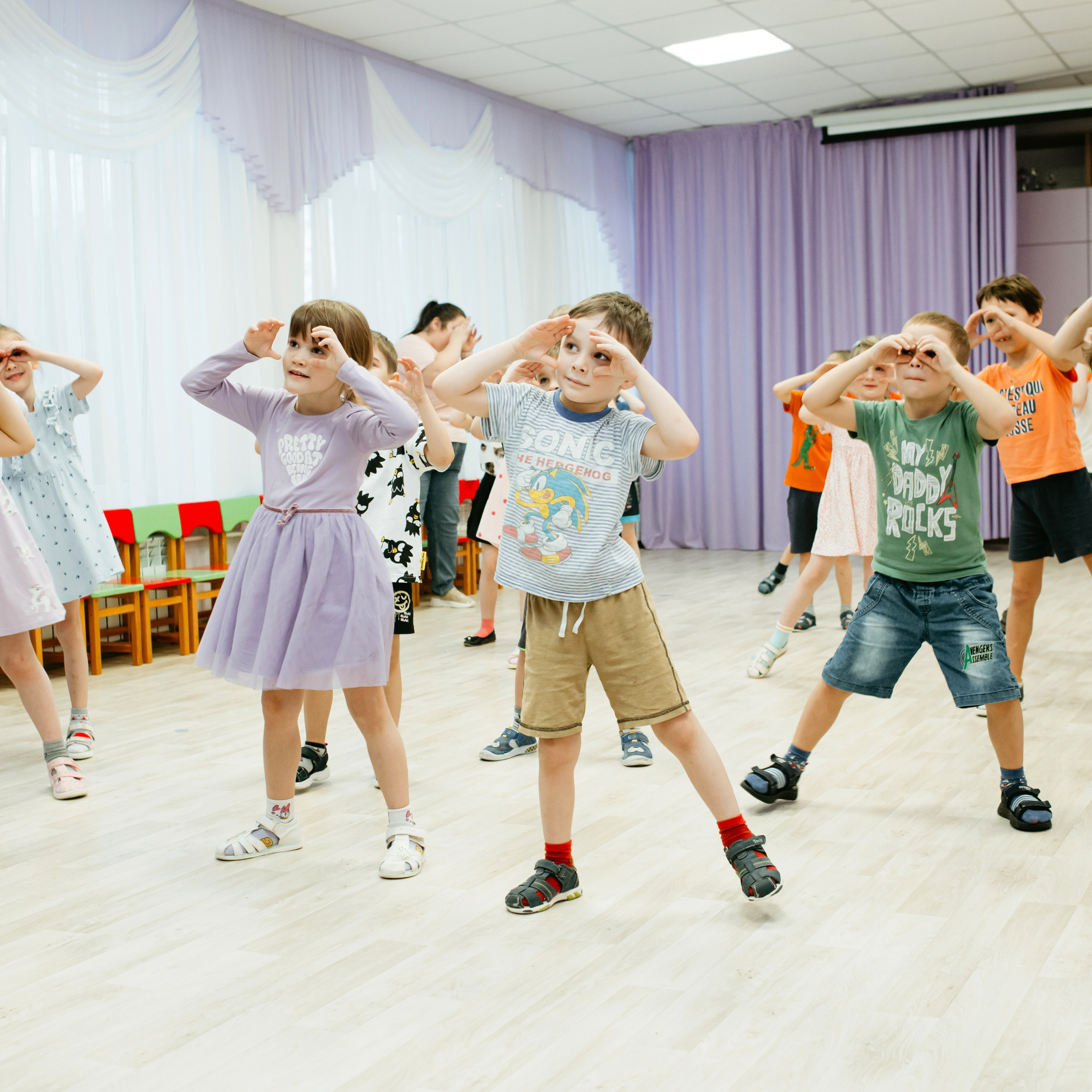 День рождение в детском саду