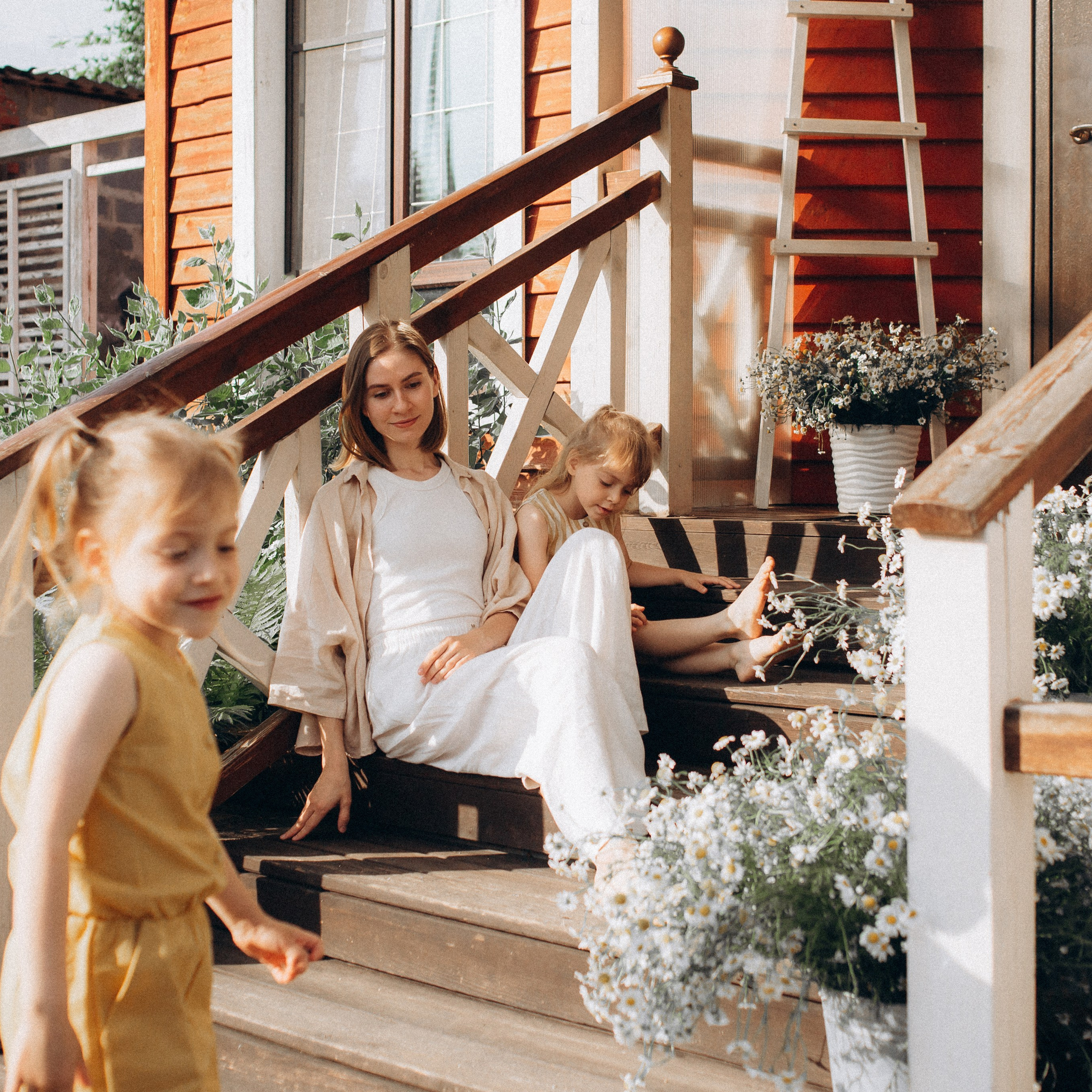 Семейная съемка. Близняшки.