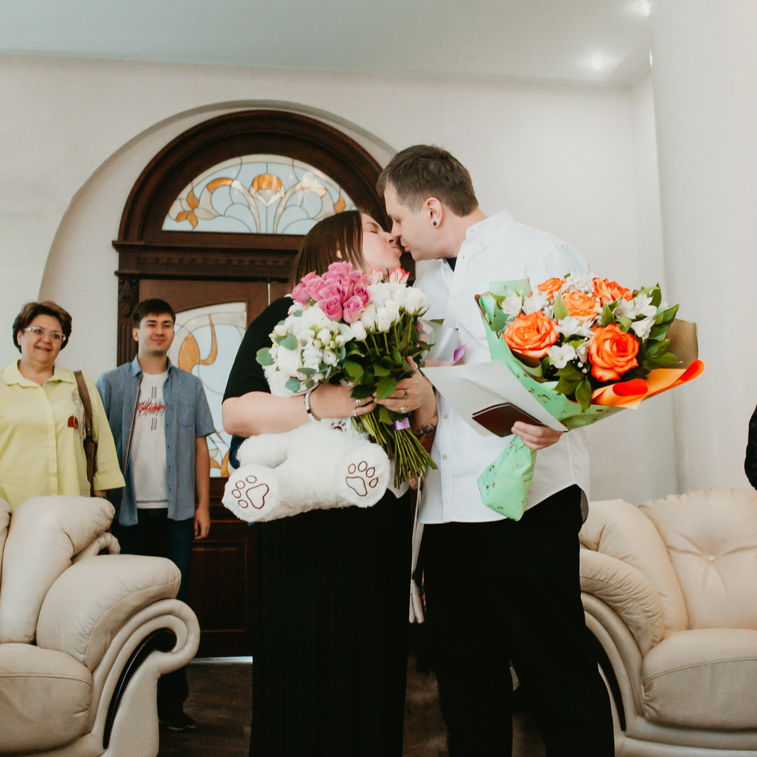 Загс и прогулка. Лера и Александр