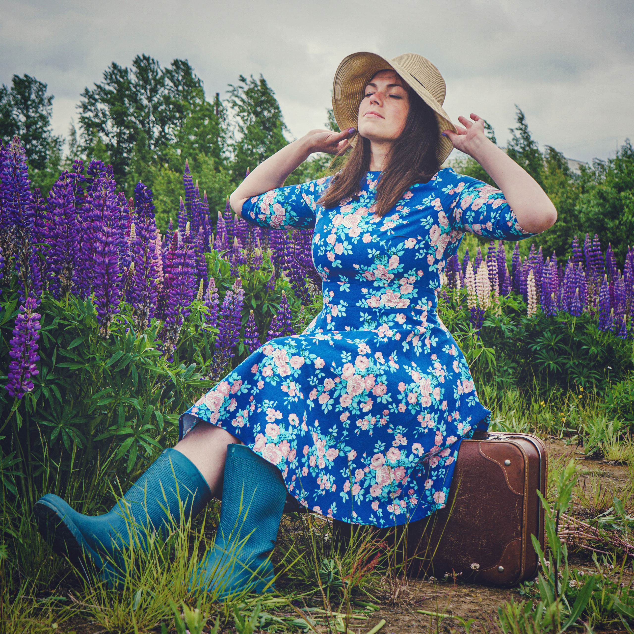 Цветение люпинов. Дарья.