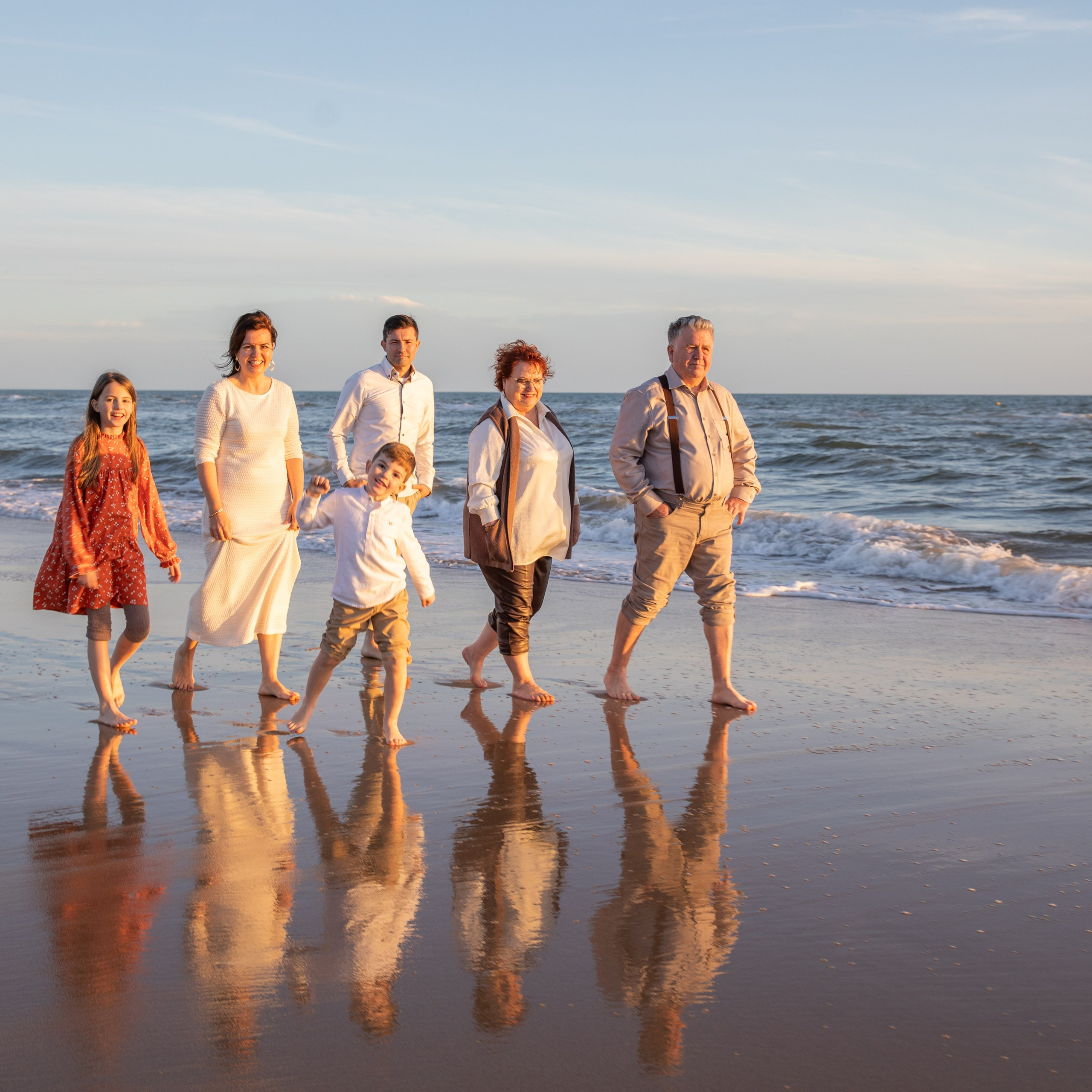 Three Generations by&nbsp;the Ocean.