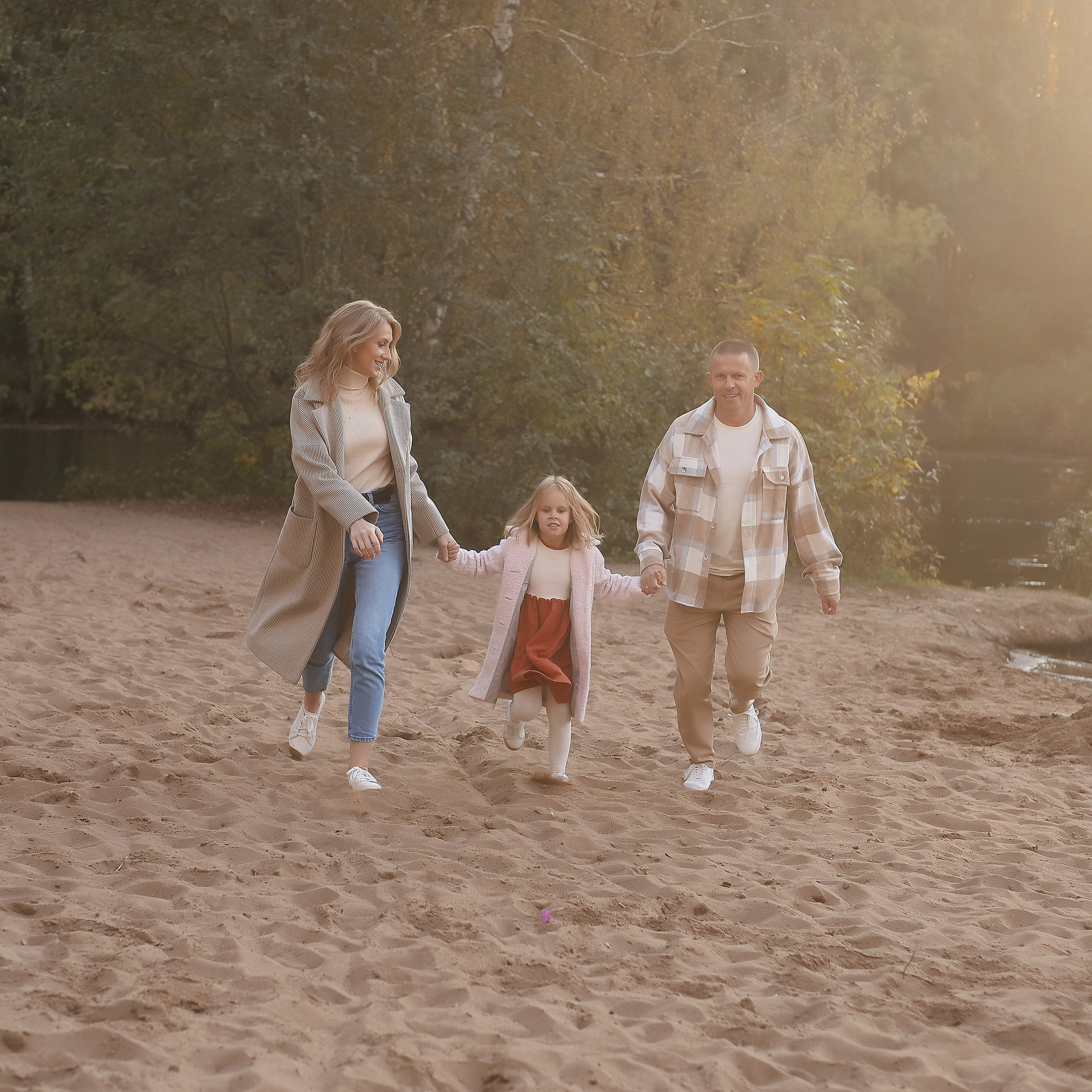 Надя, Женя и&nbsp;Ариана. Серебряный&nbsp;бор.