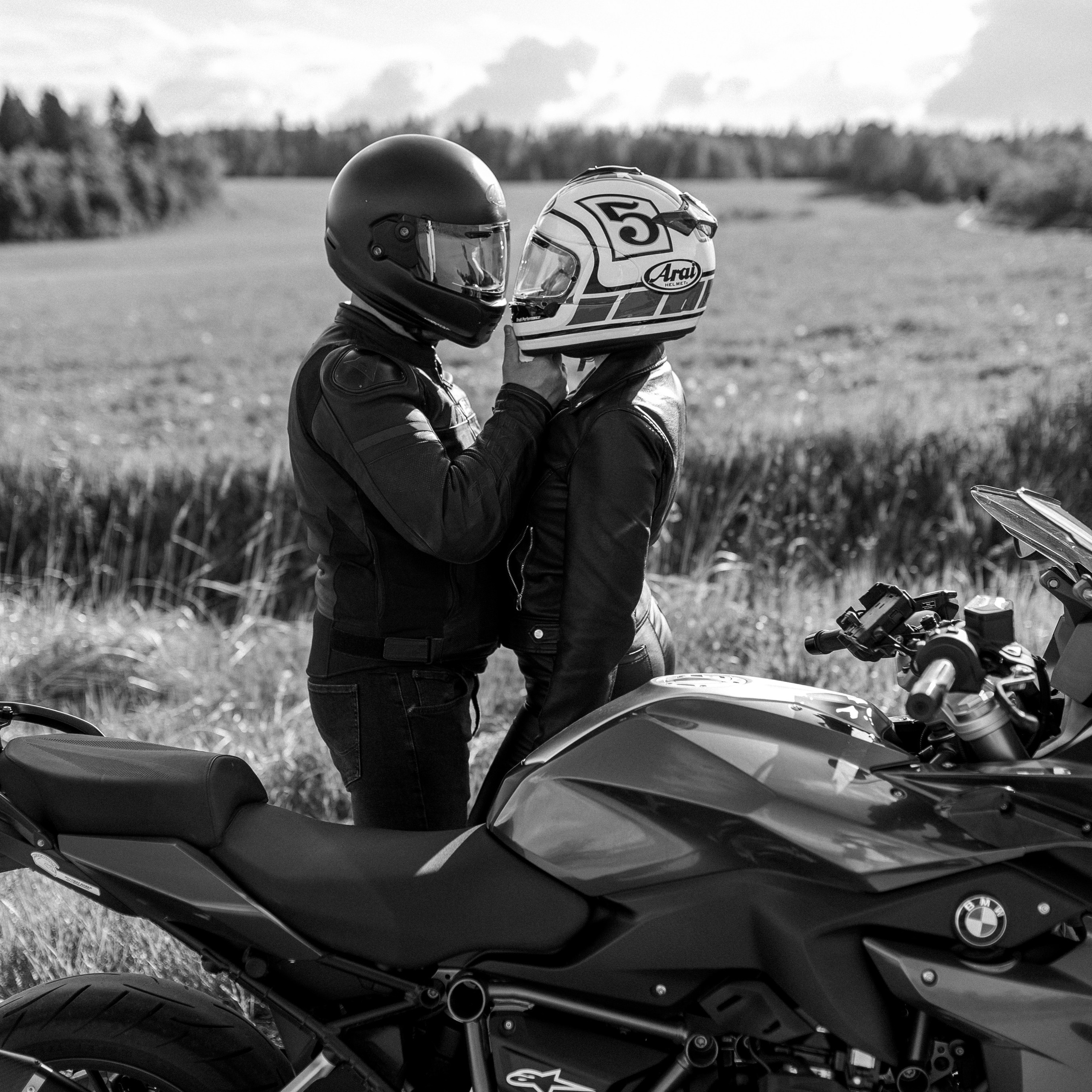 Марина и Женя. Мотоцикл. Lovestory