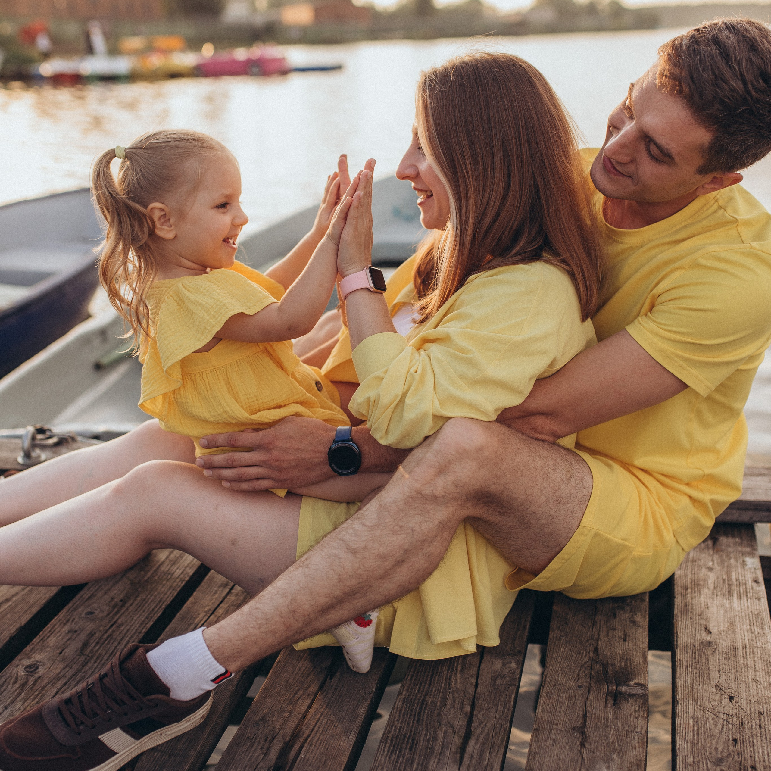 Летняя прогулка на закате