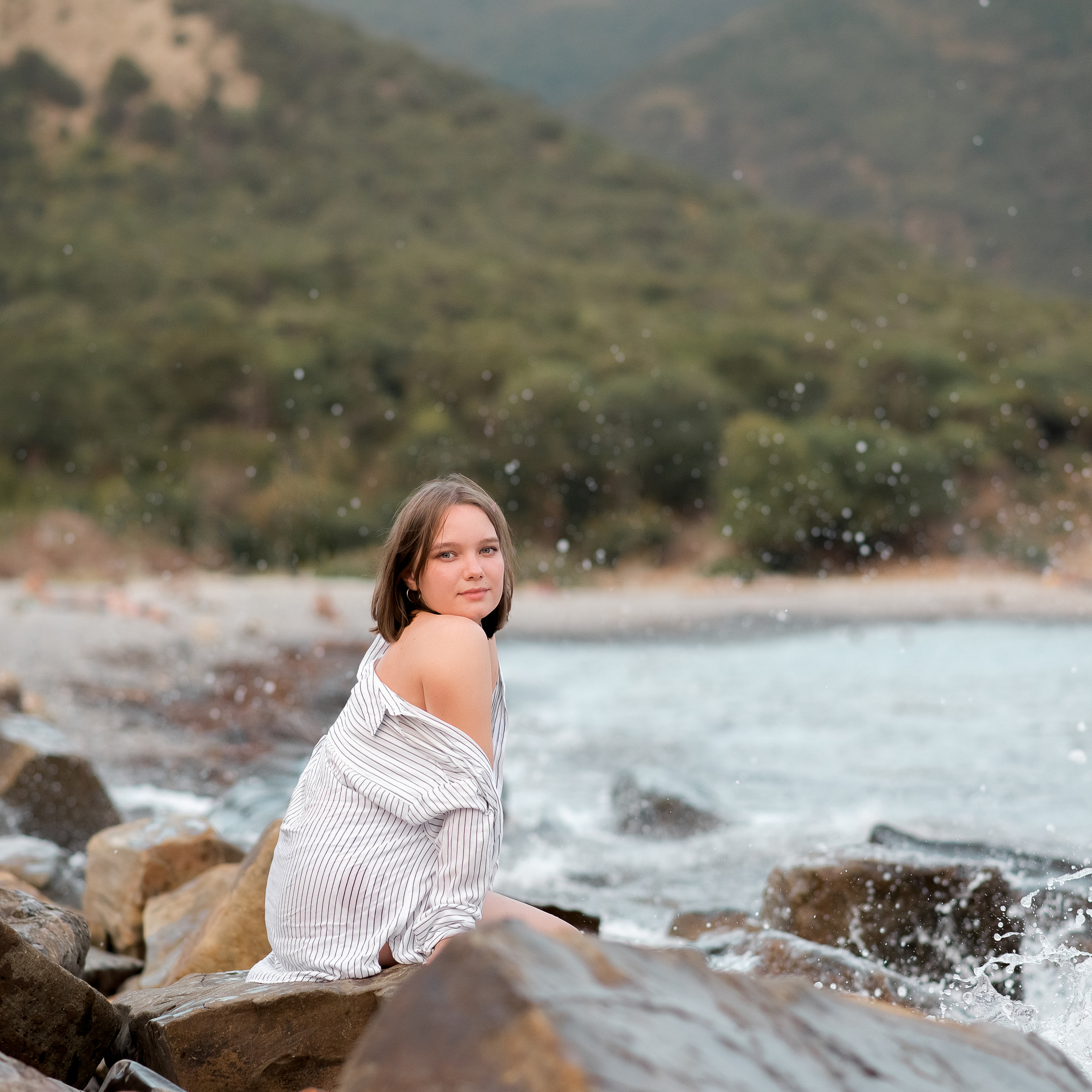 Отзыв Анастасии о съемке на закате в сиреневом парке. Детский и семейный фотограф в Йошкар-Оле Светлана Кропочева