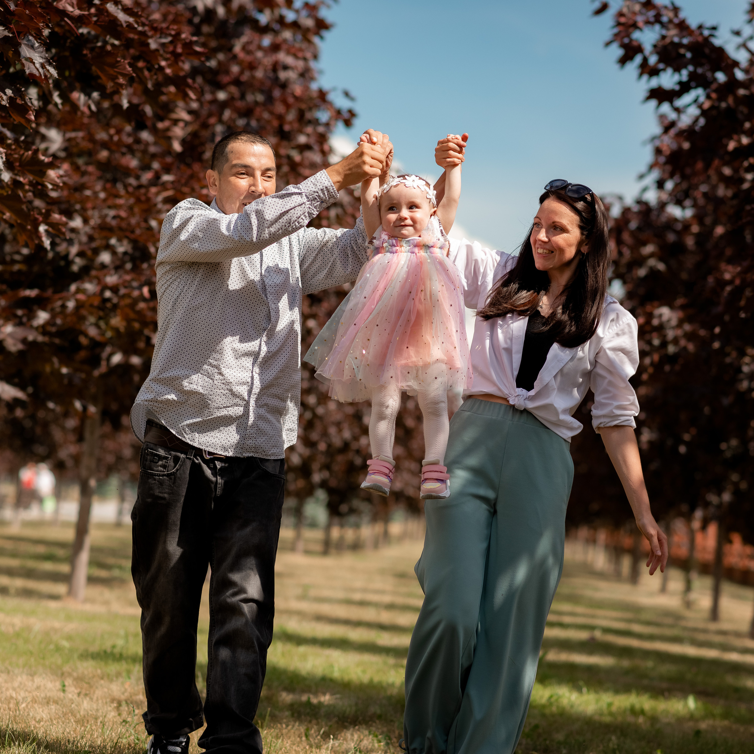 Отзыв Анастасии о съемке на закате в сиреневом парке. Детский и семейный фотограф в Йошкар-Оле Светлана Кропочева