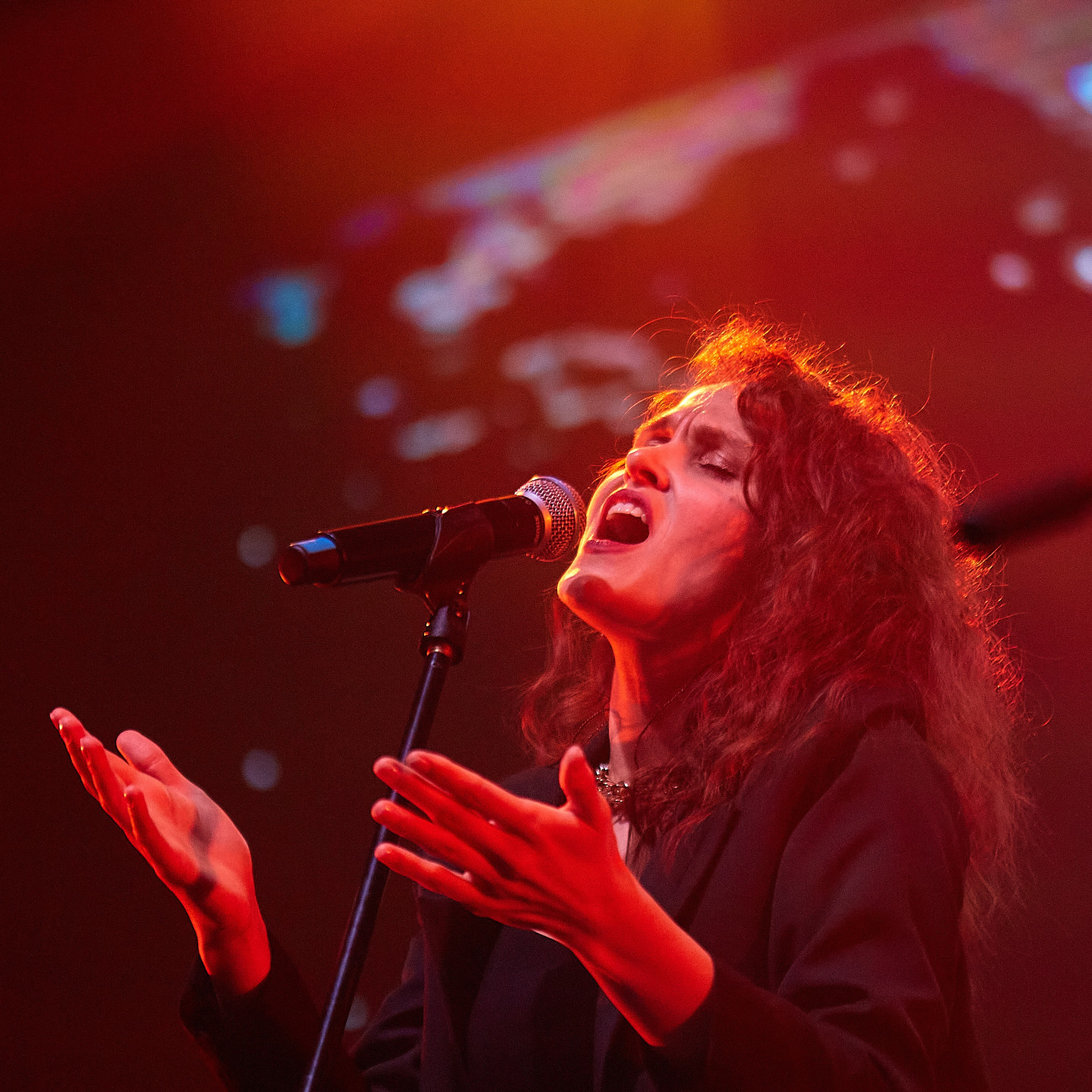 певица на сцене фотограф Гранкин Александр Санкт-Петербург   