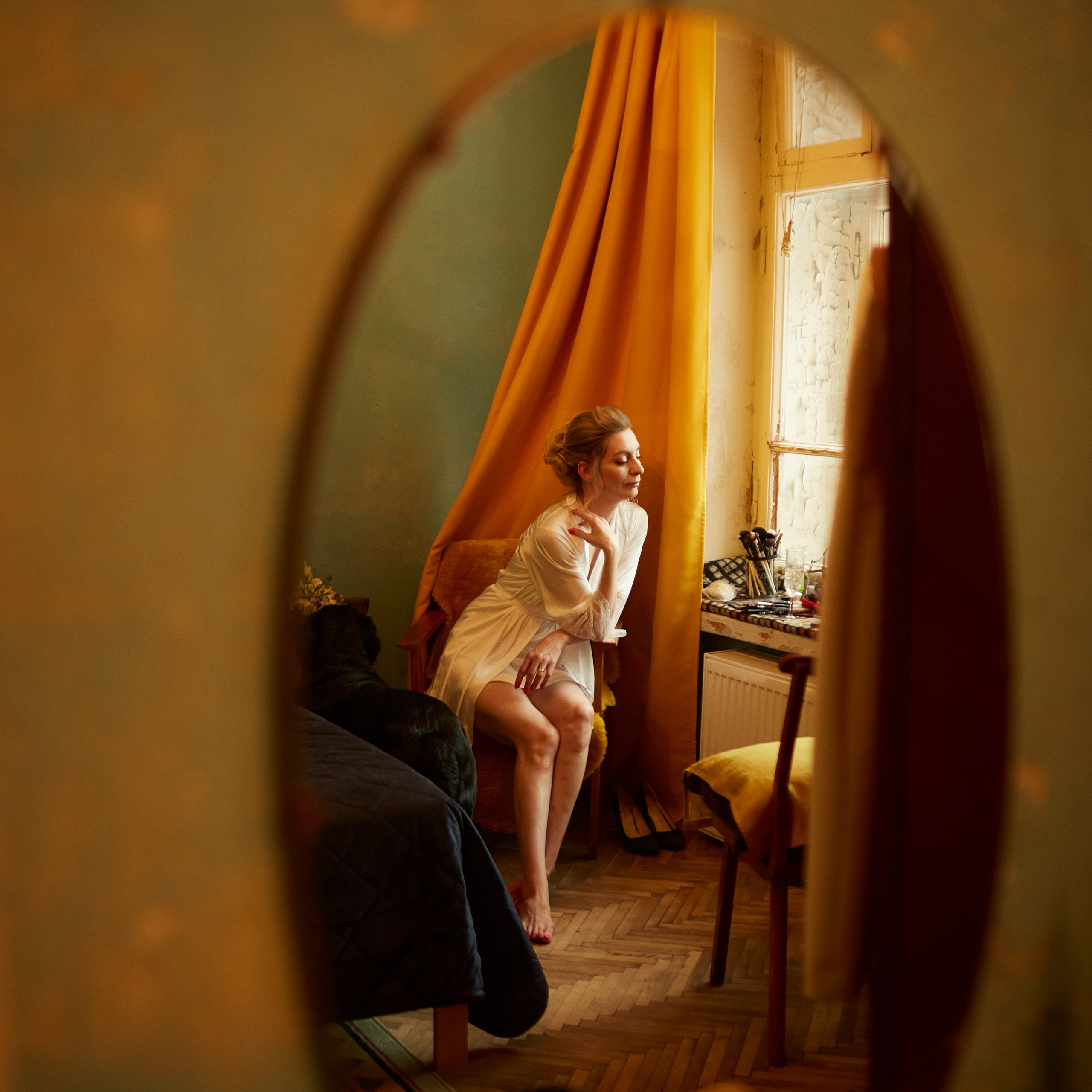 невеста сборы свадебный фотограф Гранкин Александр Санкт-Петербург  