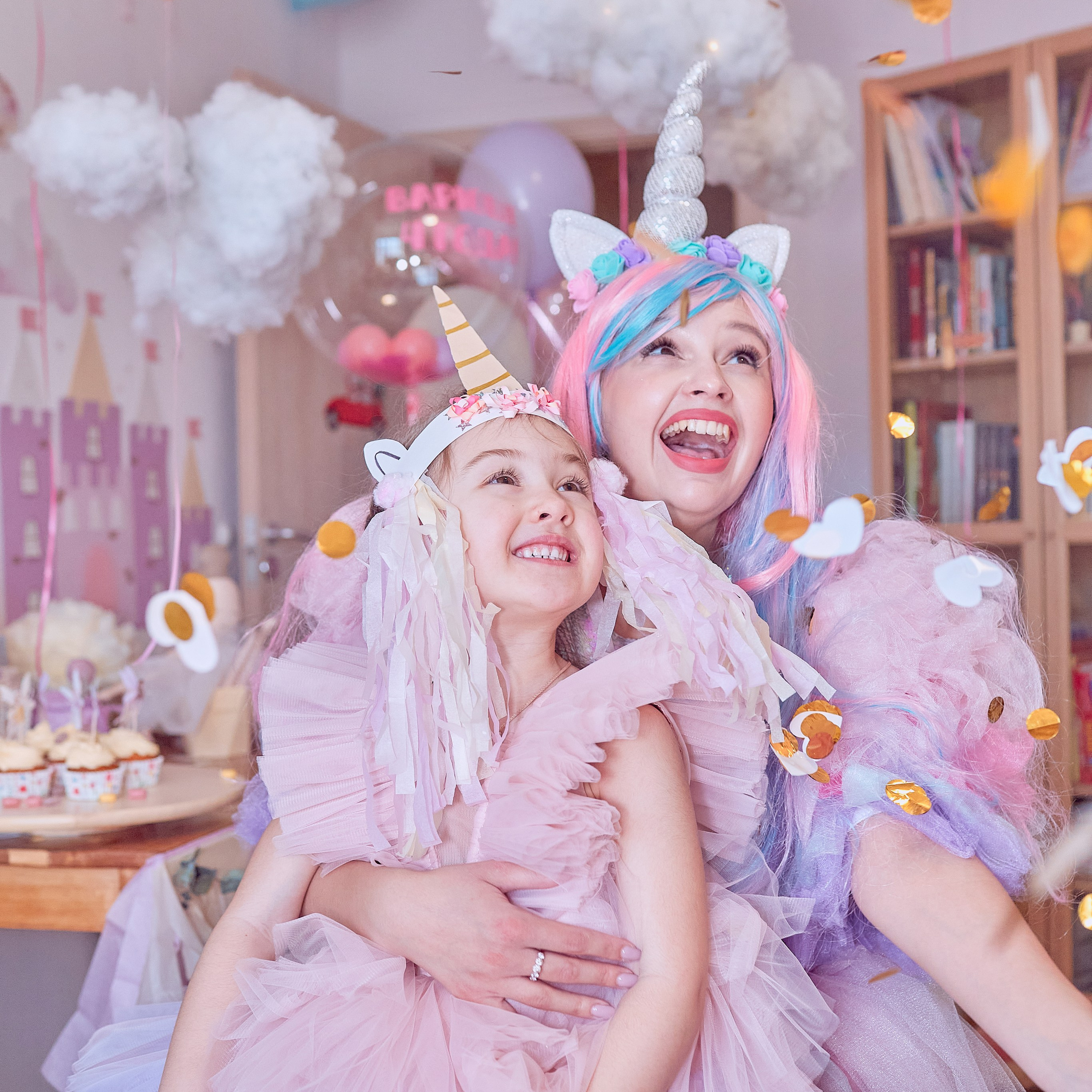 детский день рождения в пастельных цветах  репортажный фотограф Гранкин Александр Санкт-Петербург  