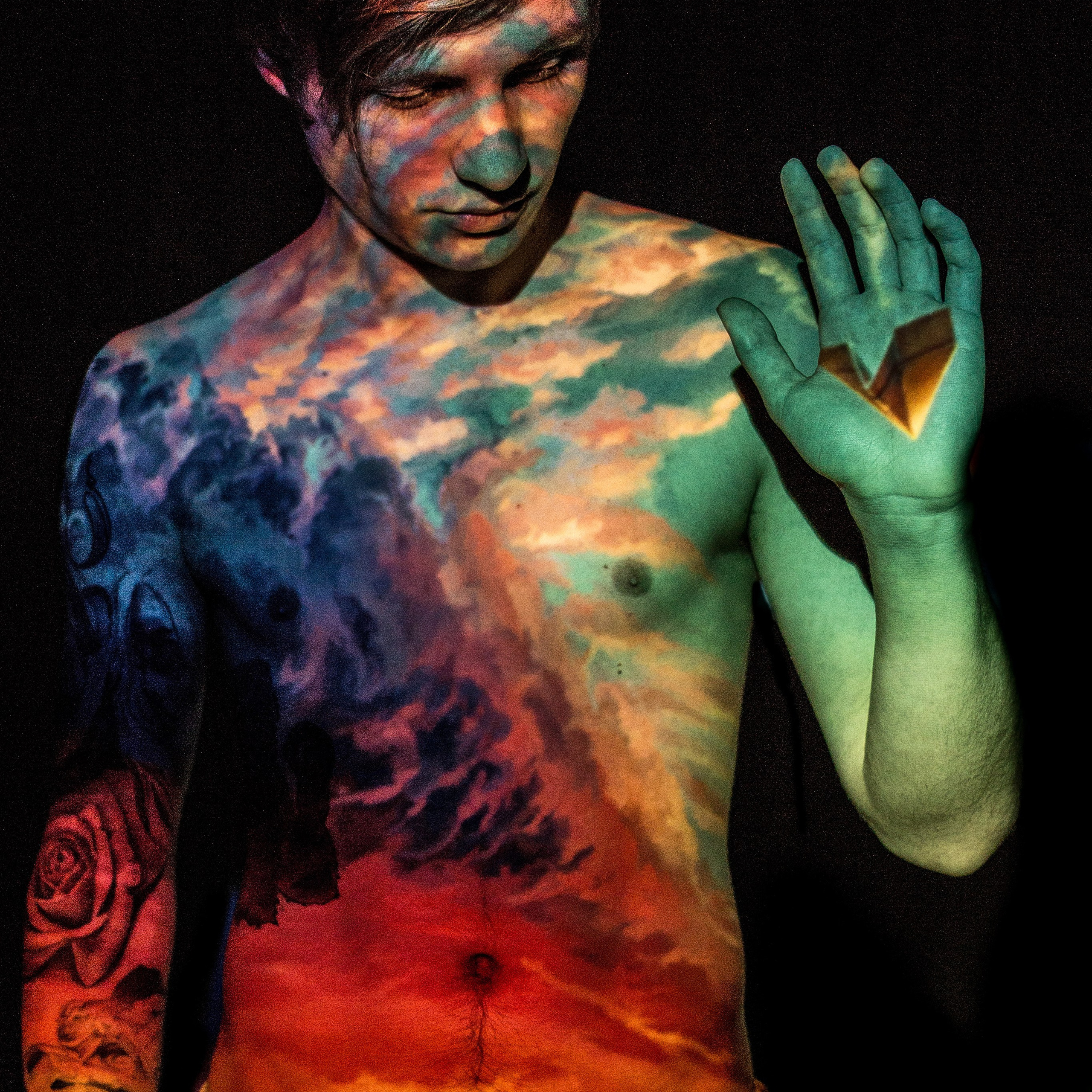 романтичный образ фотосессия с проектором Гранкин Александр Санкт-Петербург  