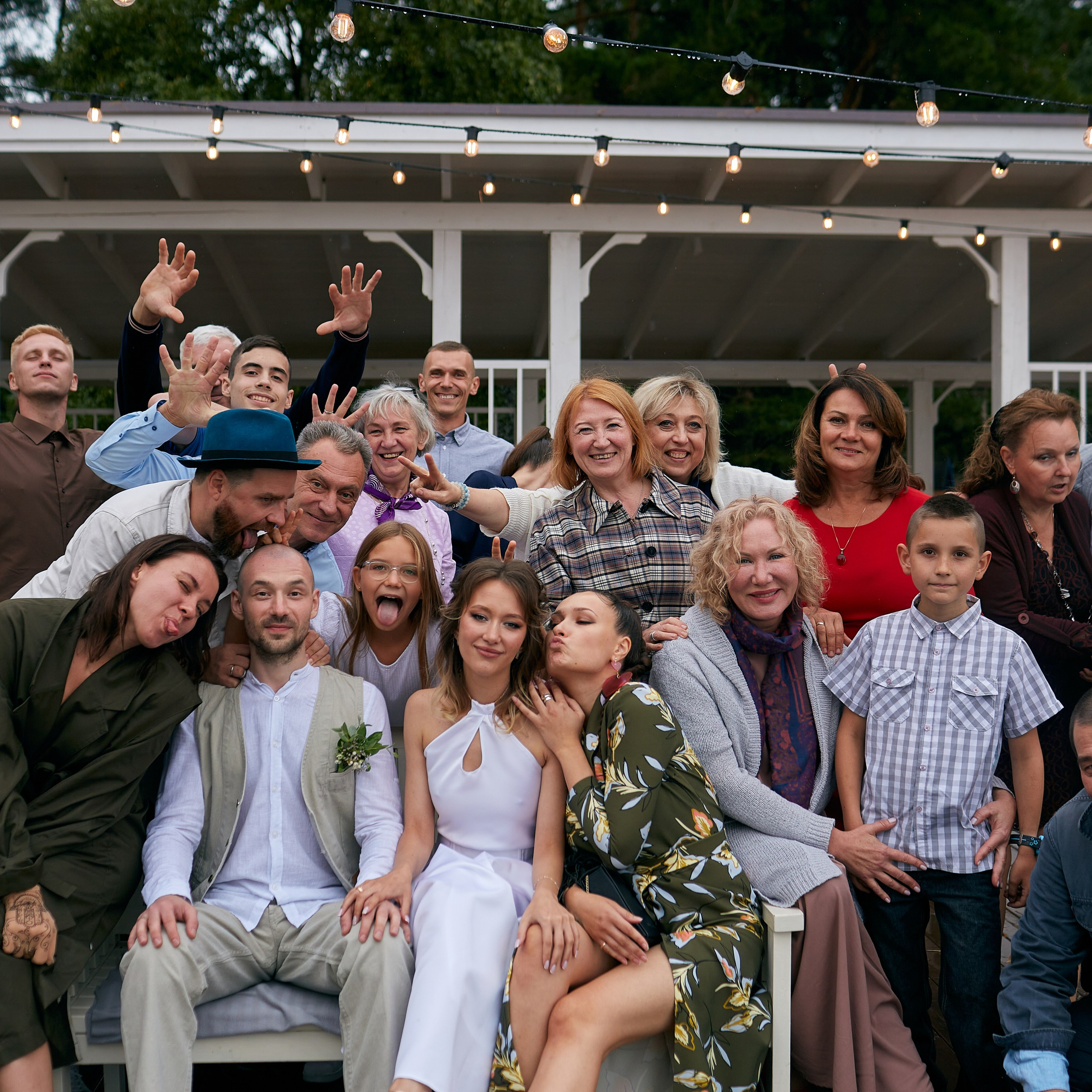 веселое фото гостей свадебный фотограф Гранкин Александр Санкт-Петербург  