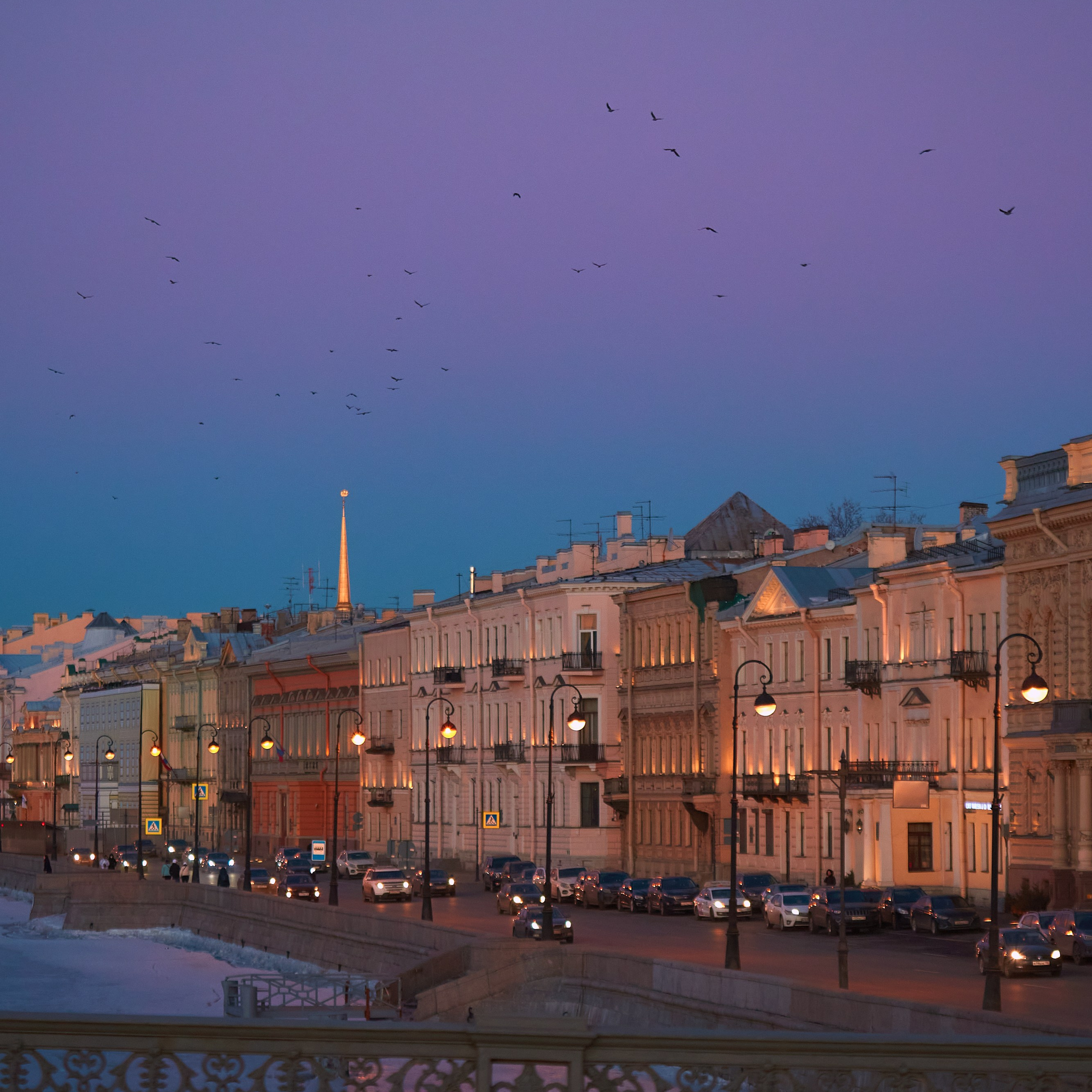 Вечерний Санкт- Петербург репортажный фотограф Гранкин Александр
