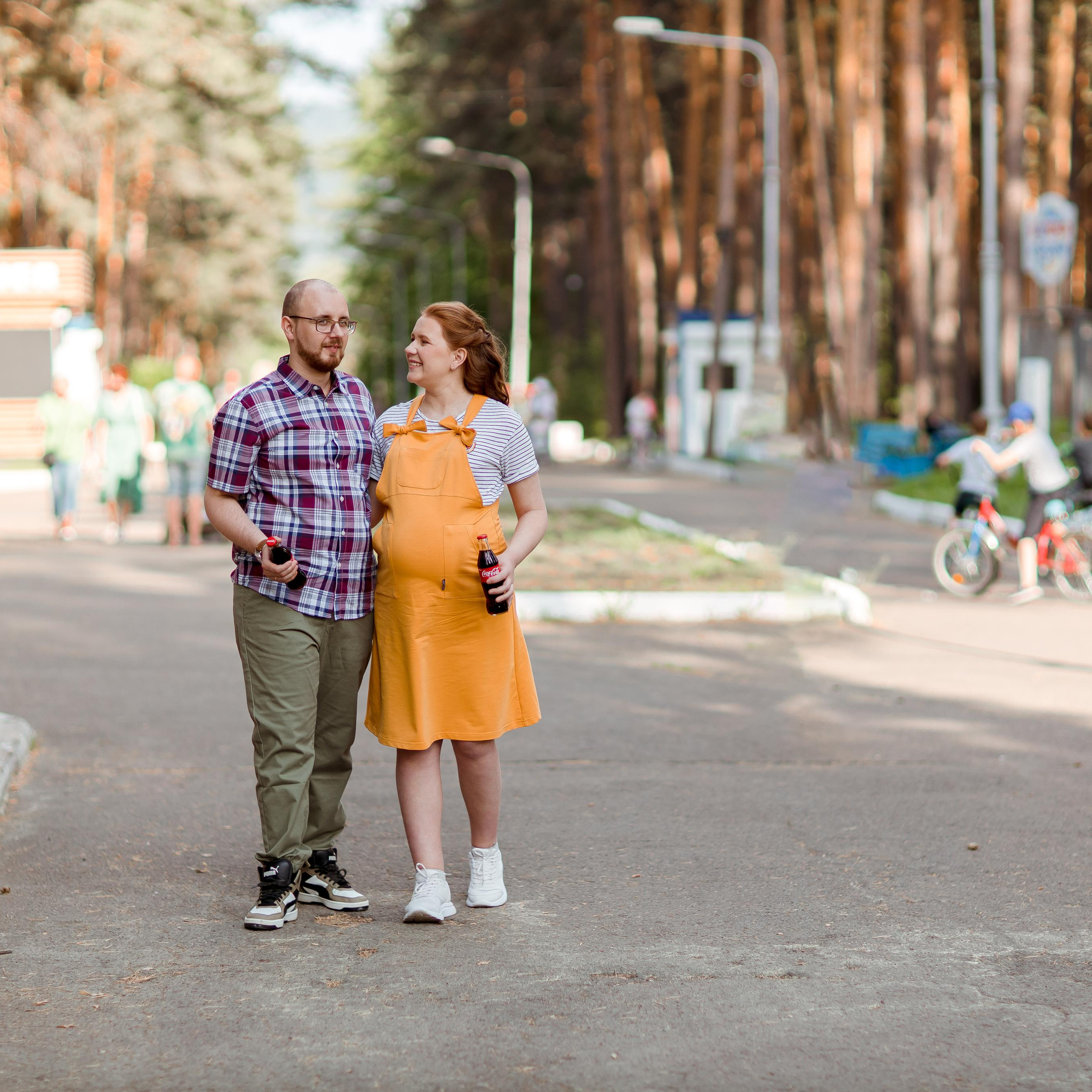 Прогулка по городу для Юры и Марии