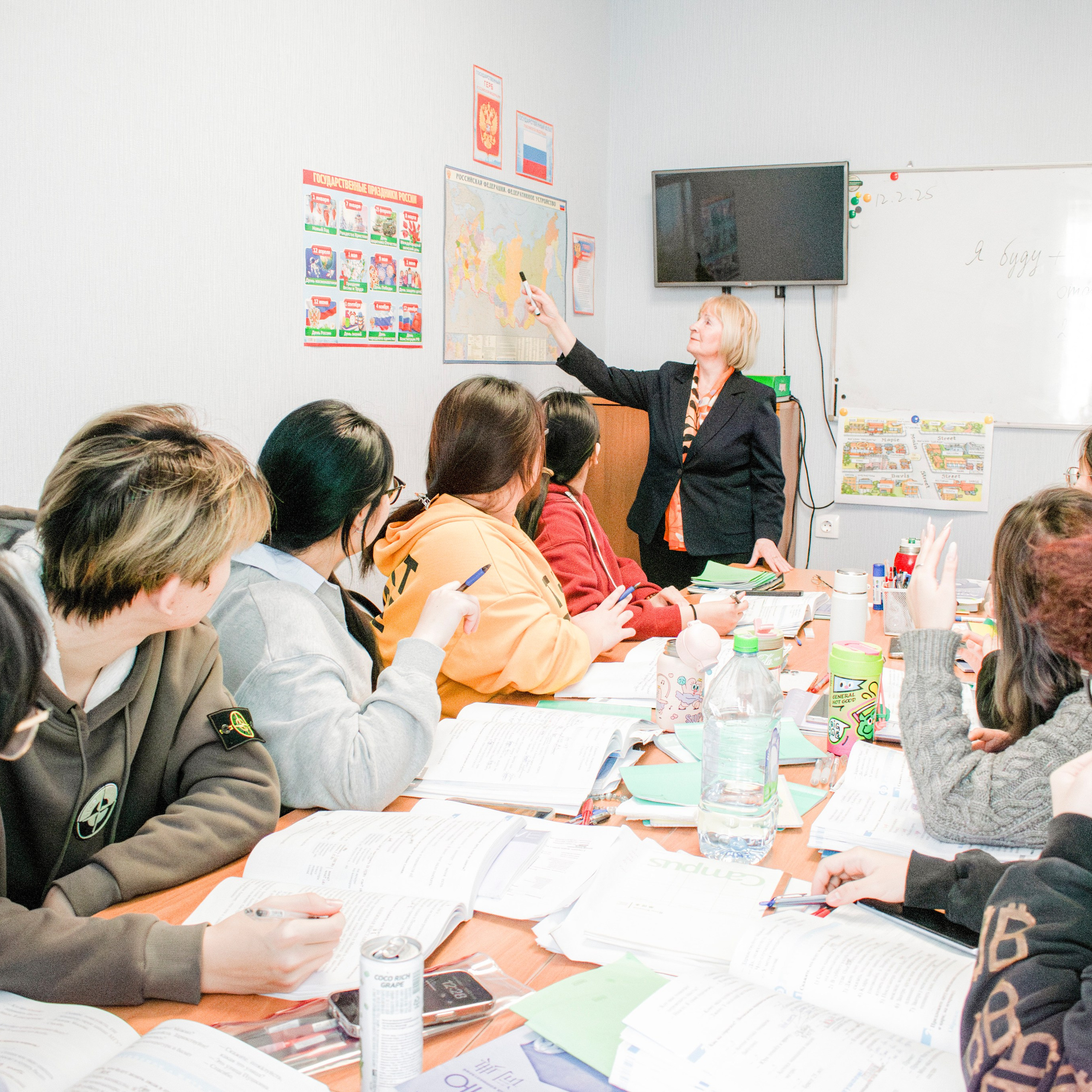 Урок русского языка | «ТвГУ». Репортажный фотограф Даниил Чеснов | Тверь