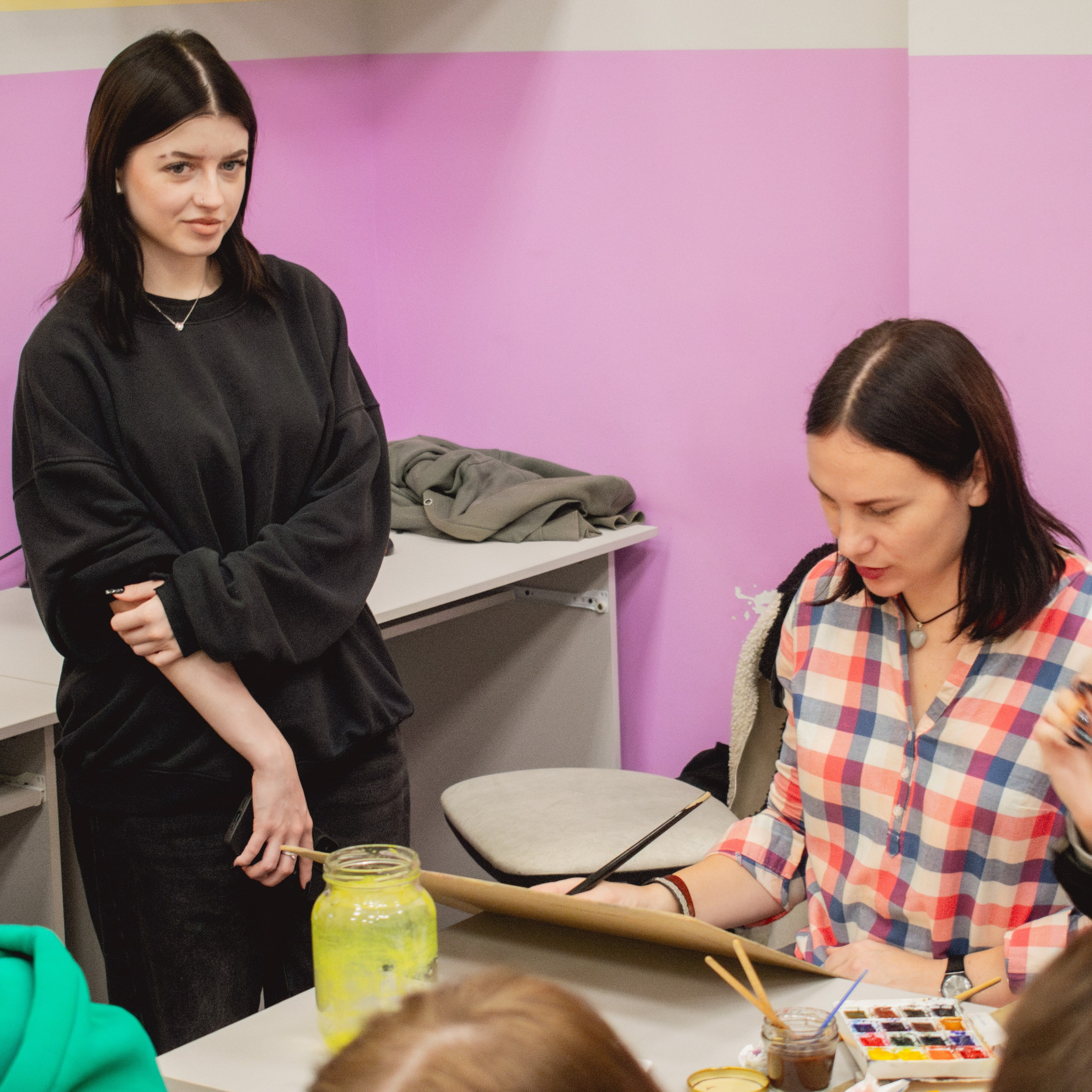 Занятие по рисованию в колледже «ТПЭК». Репортажный фотограф Даниил Чеснов | Тверь