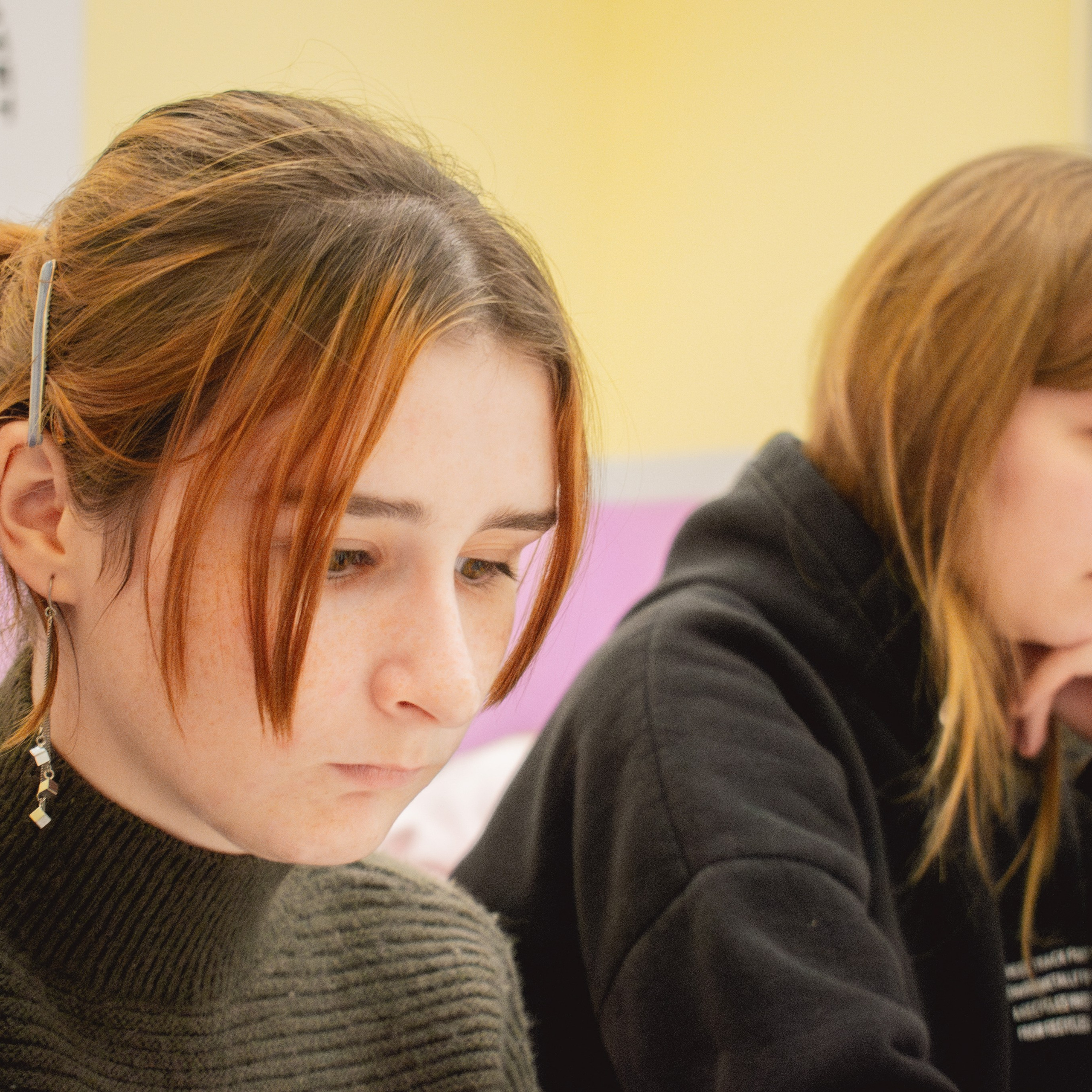 Занятие по рисованию в колледже «ТПЭК». Репортажный фотограф Даниил Чеснов | Тверь