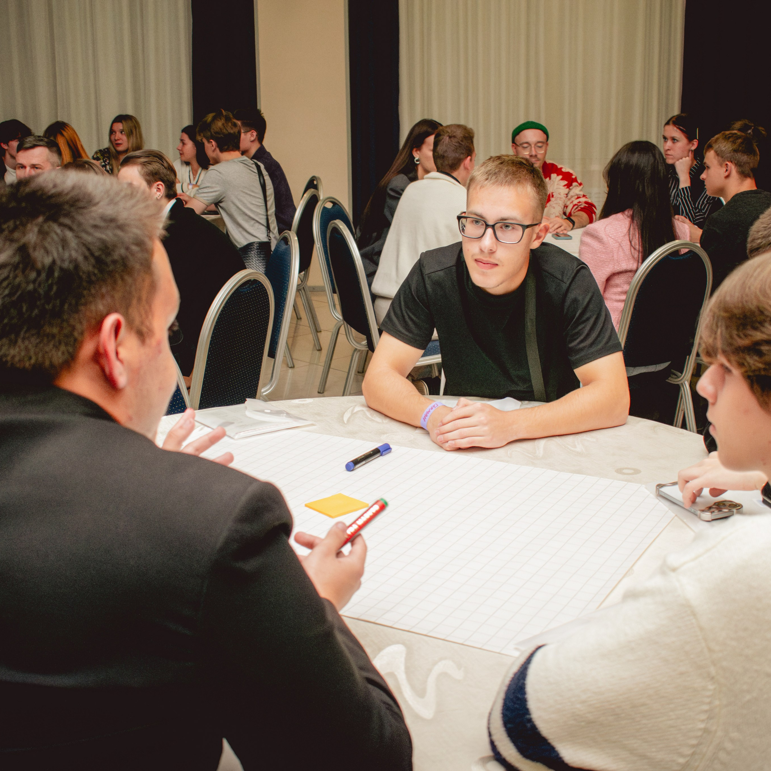 Встреча модераторов | партия «Новые люди». Репортажный фотограф Даниил Чеснов | Тверь