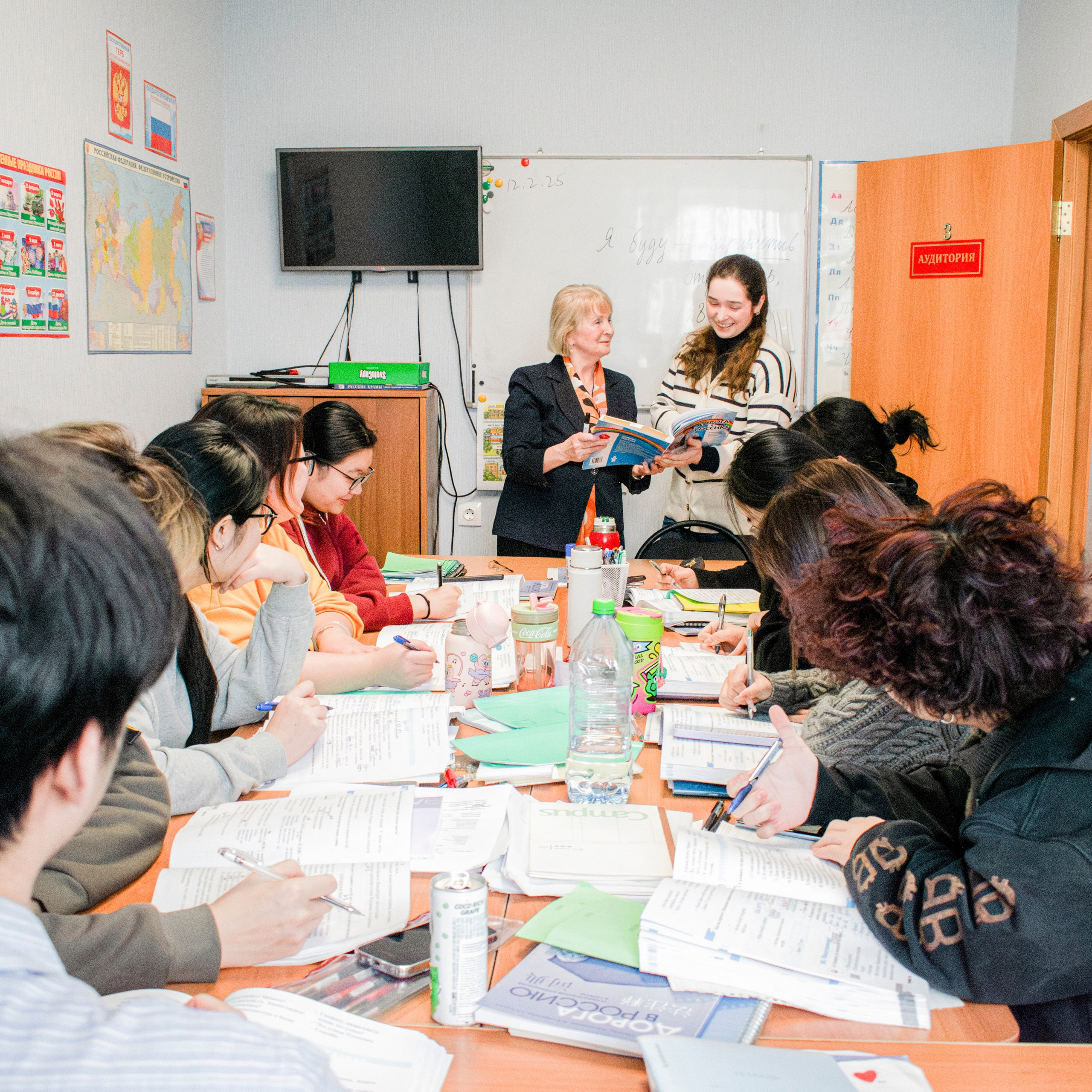 Урок русского языка | «ТвГУ». Репортажный фотограф Даниил Чеснов | Тверь