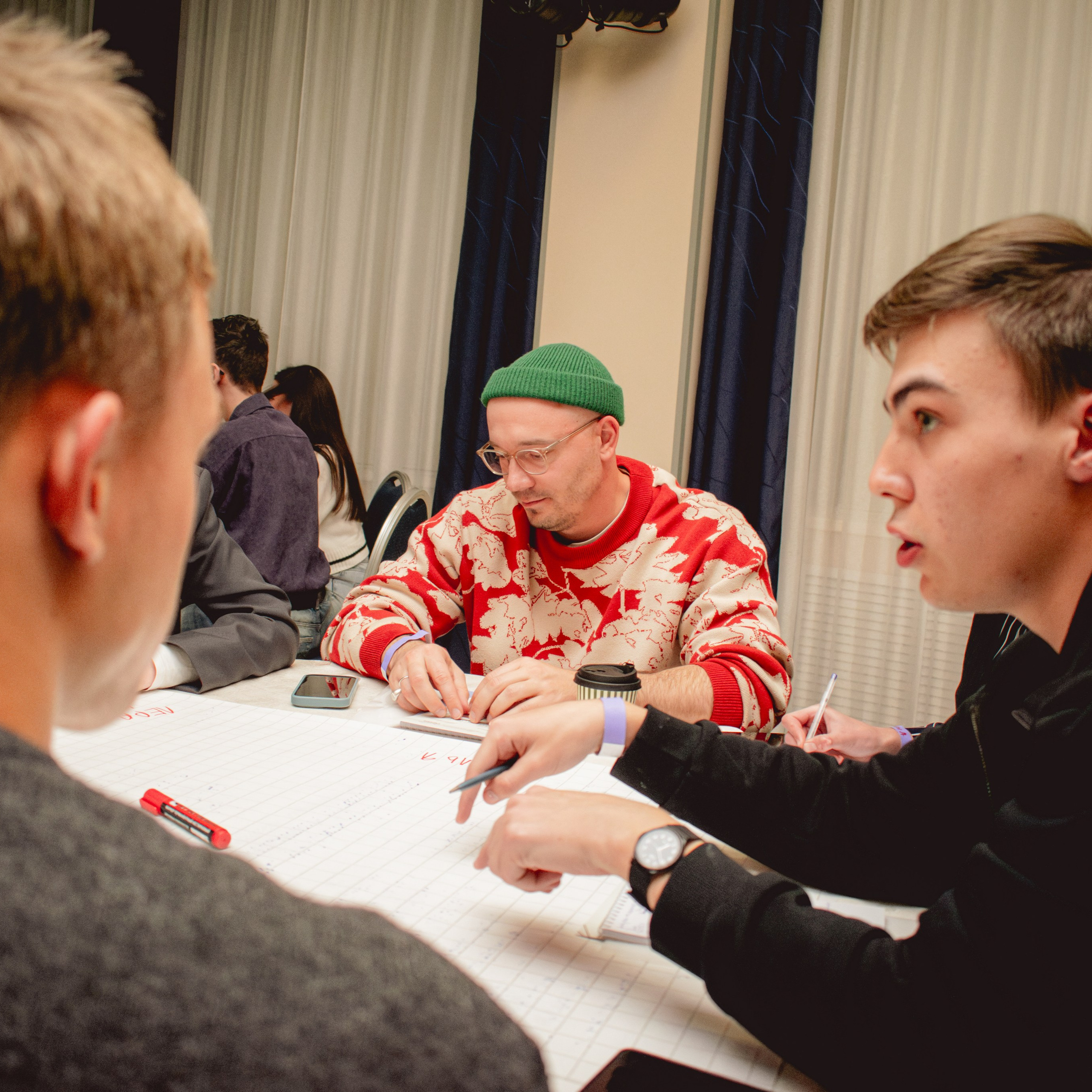 Встреча модераторов | партия «Новые люди». Репортажный фотограф Даниил Чеснов | Тверь