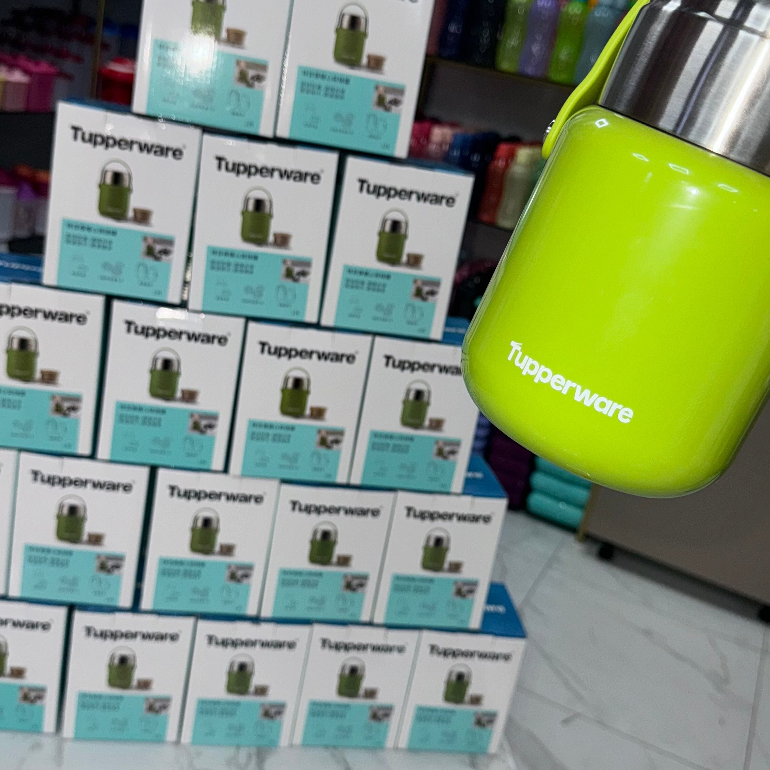 Термос для еды 1 л с ложечкой