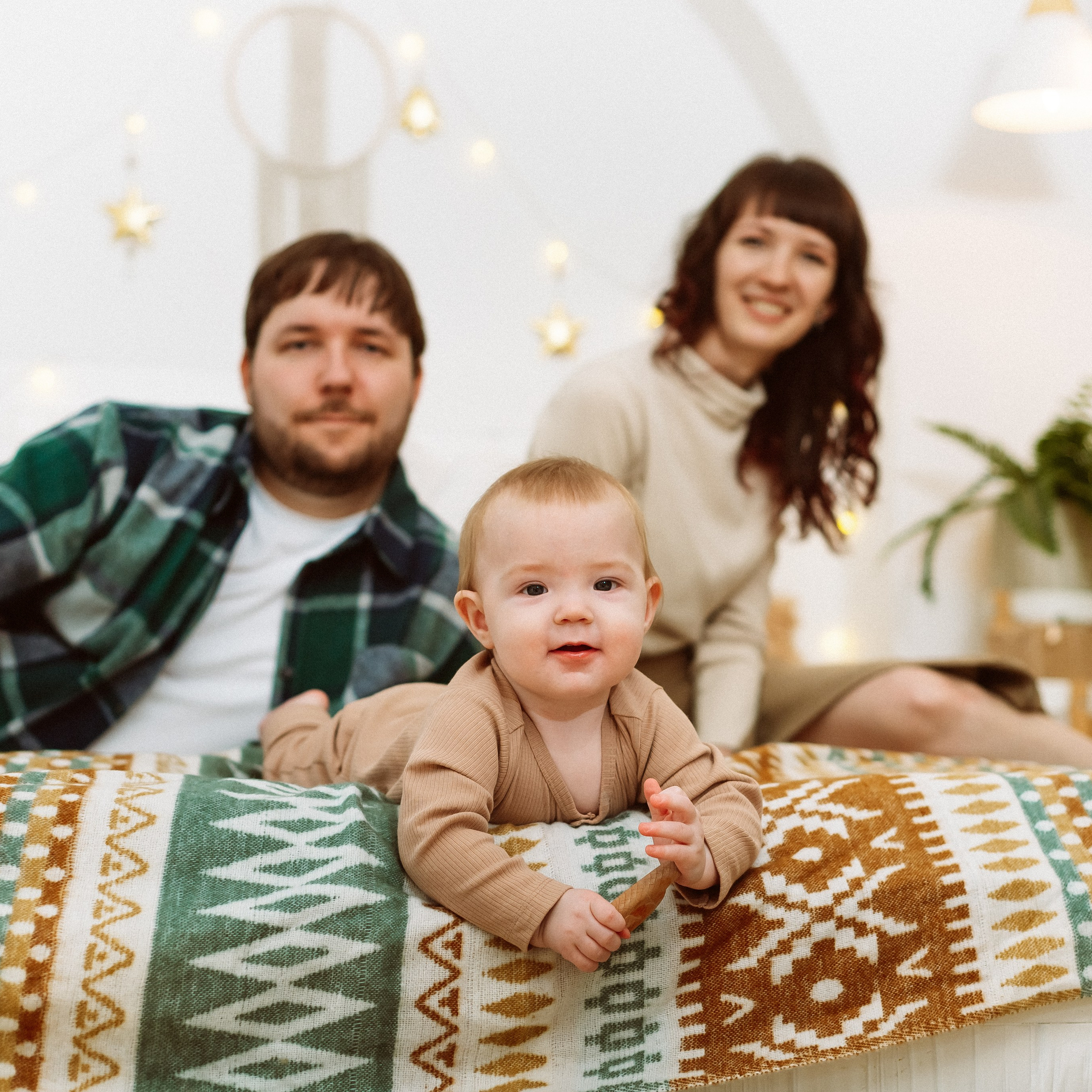 В канун нового года Алена+Андрей+Артем