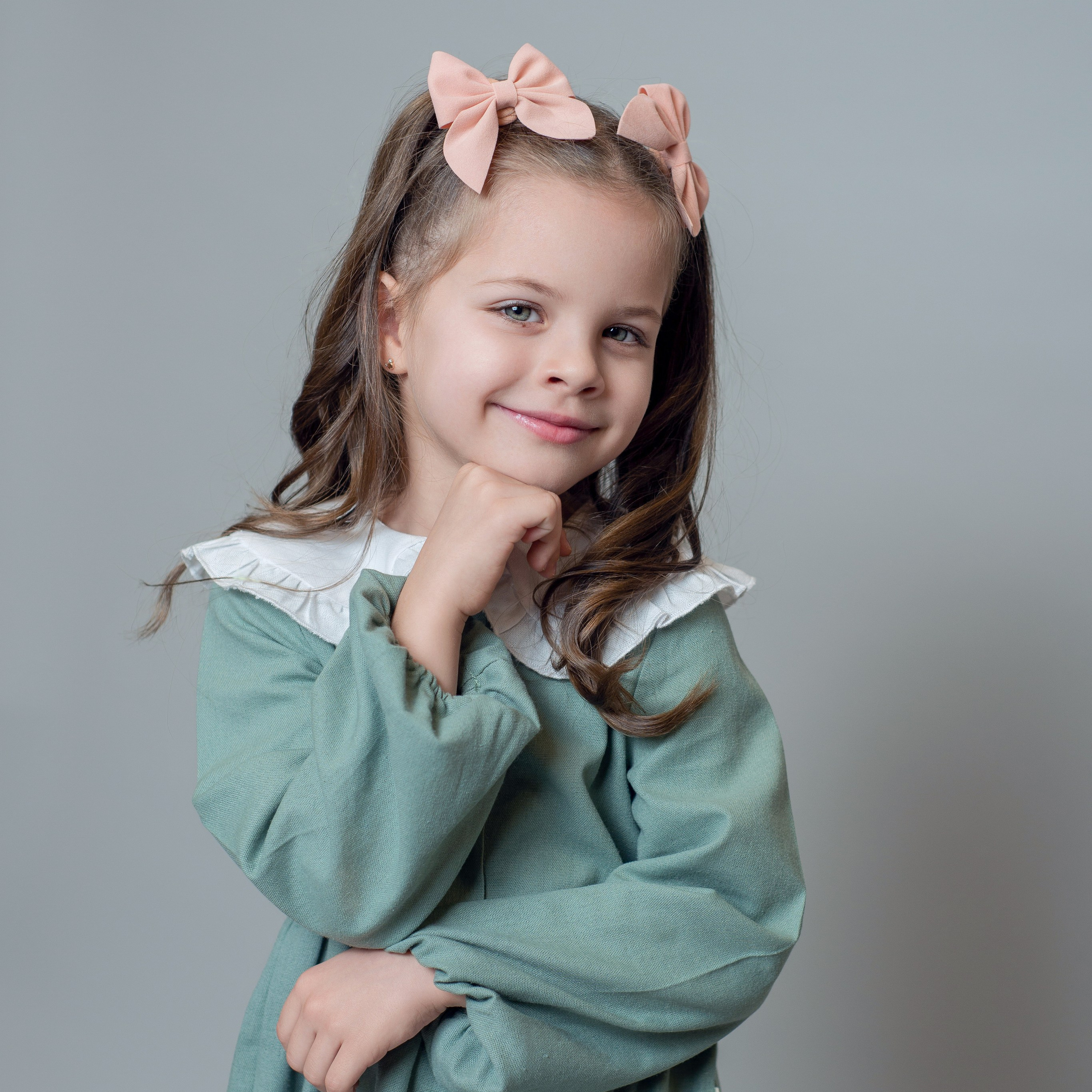 Студийная съемка в саду