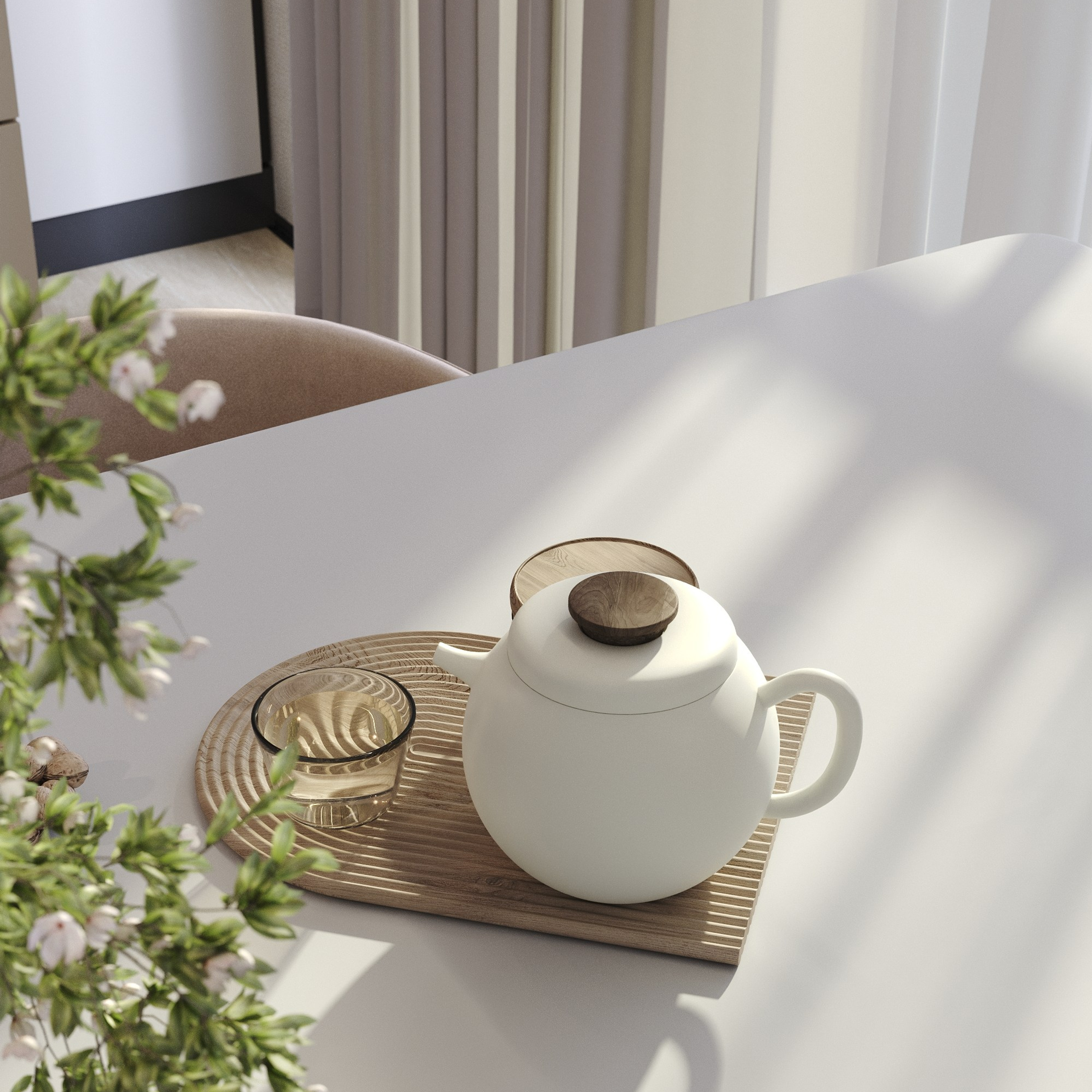 Serenity in Light & Beige