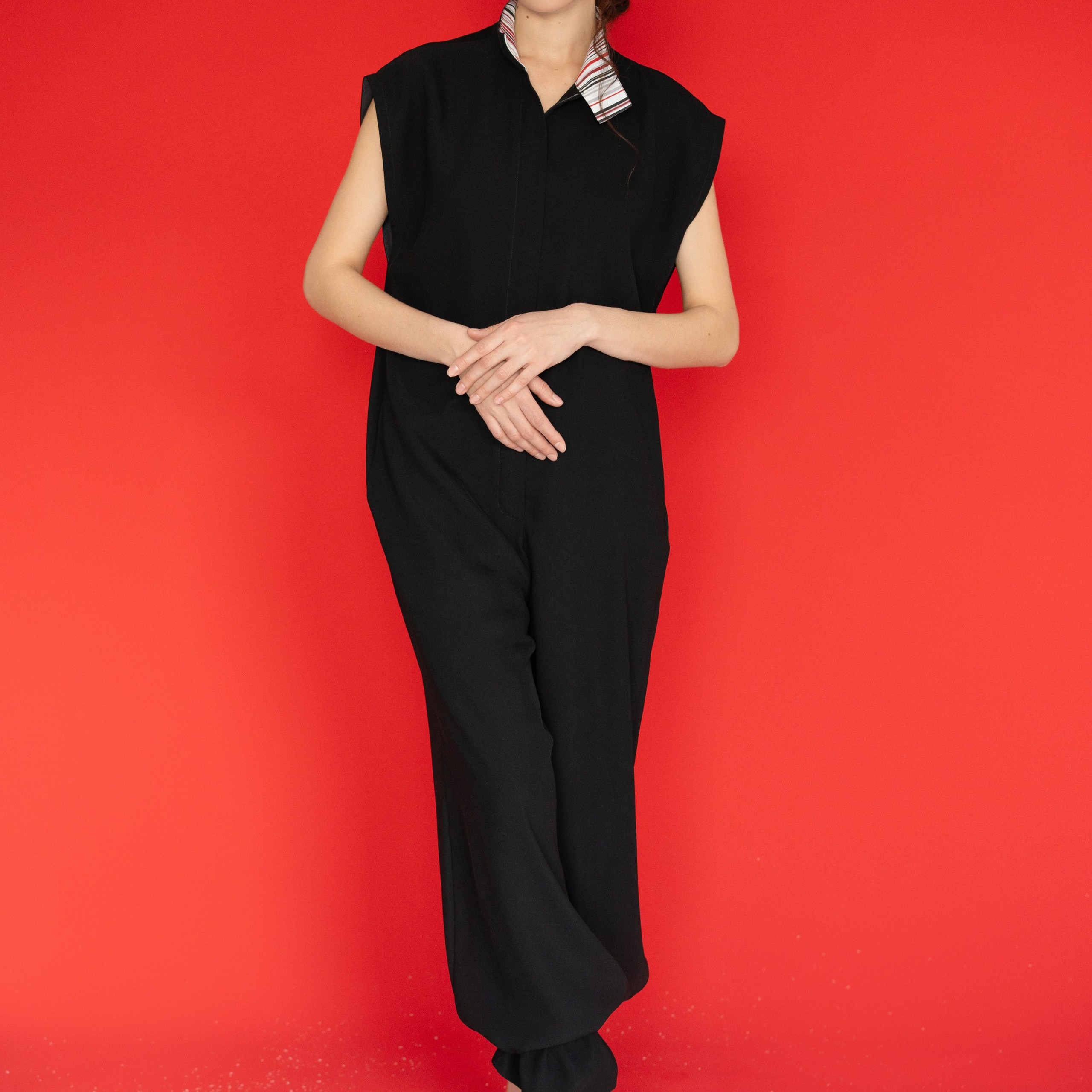 Комбинезон чёрный «Мезень»-ЭКСКЛЮЗИВ. Производство женской одежды в Кемерово