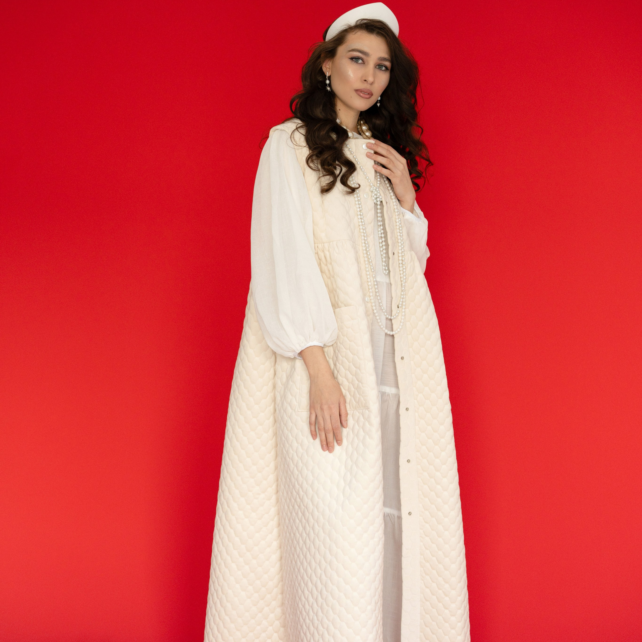 Жилет «Молоко». Производство женской одежды в Кемерово