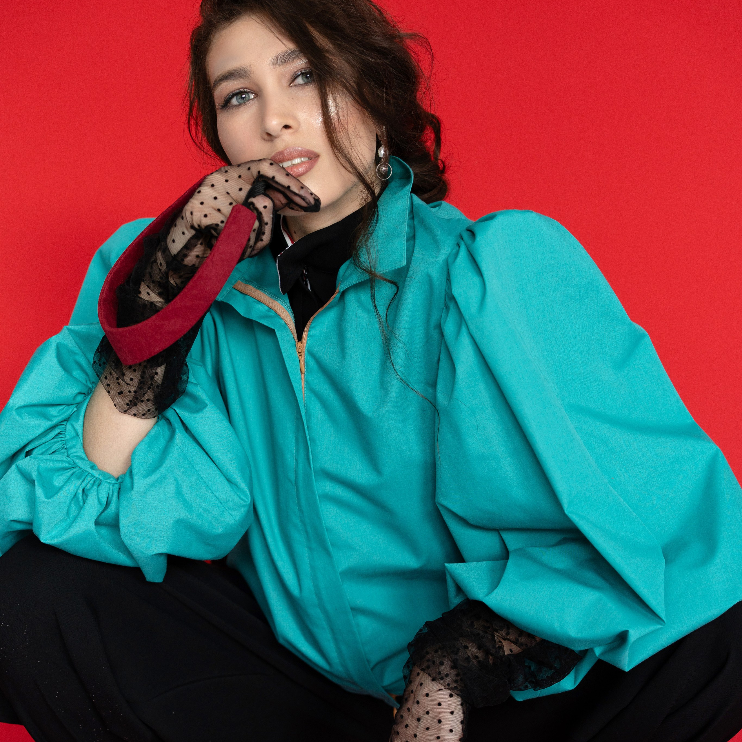 Блуза «Бирюза». Производство женской одежды в Кемерово