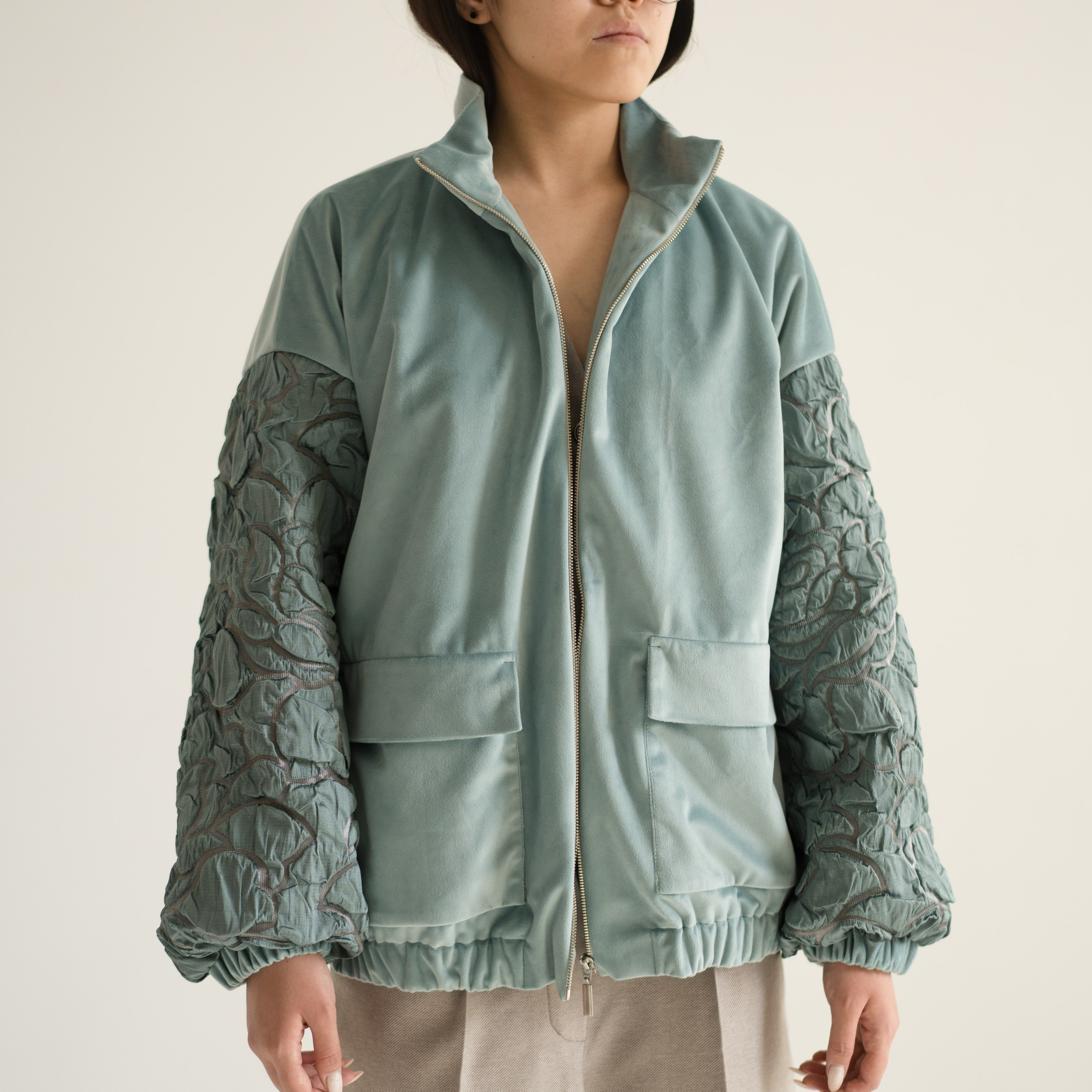 Бомбер «Мята»-ЭКСКЛЮЗИВ. Производство женской одежды в Кемерово