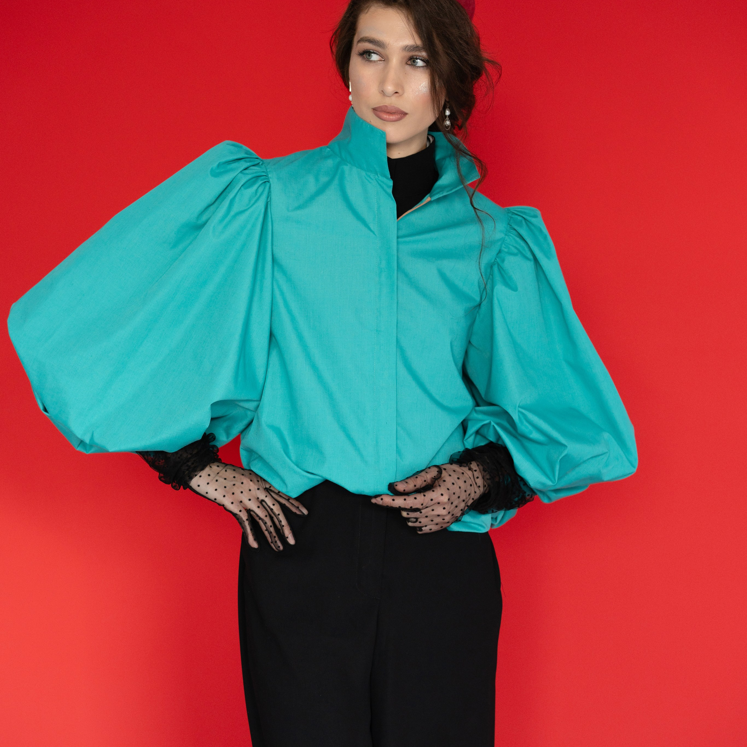 Блуза «Бирюза». Производство женской одежды в Кемерово