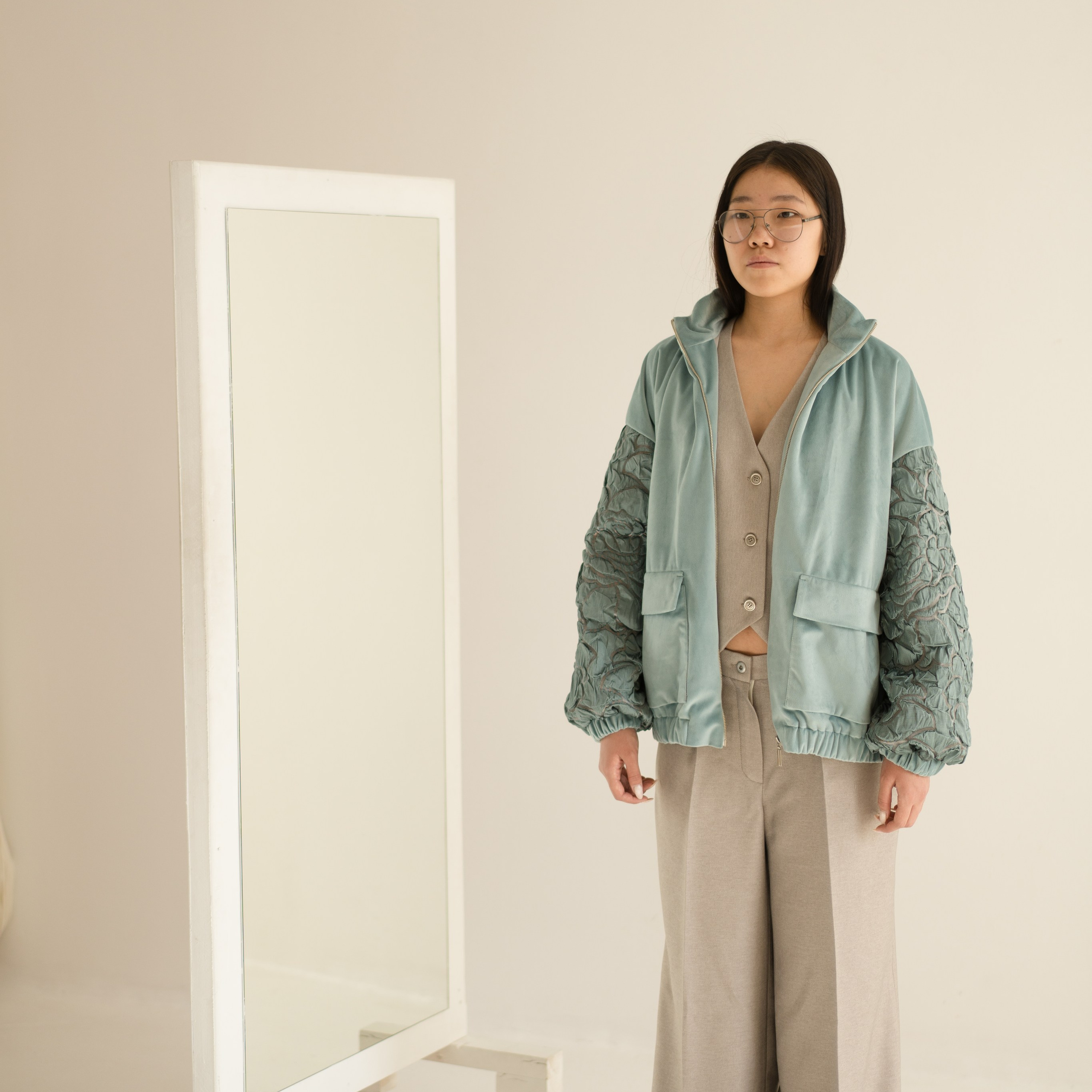 Бомбер «Мята»-ЭКСКЛЮЗИВ. Производство женской одежды в Кемерово