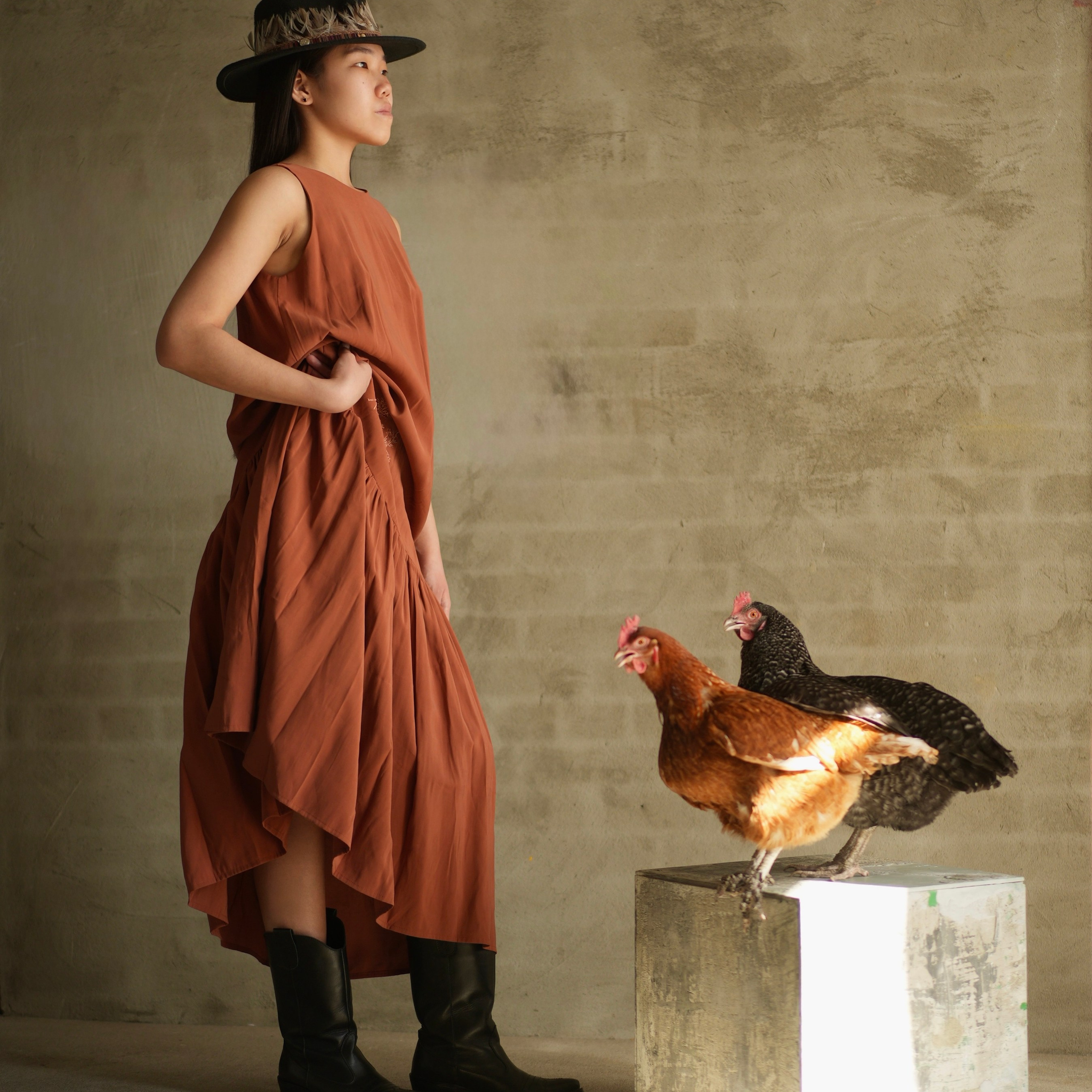 Платье терракот. Главная