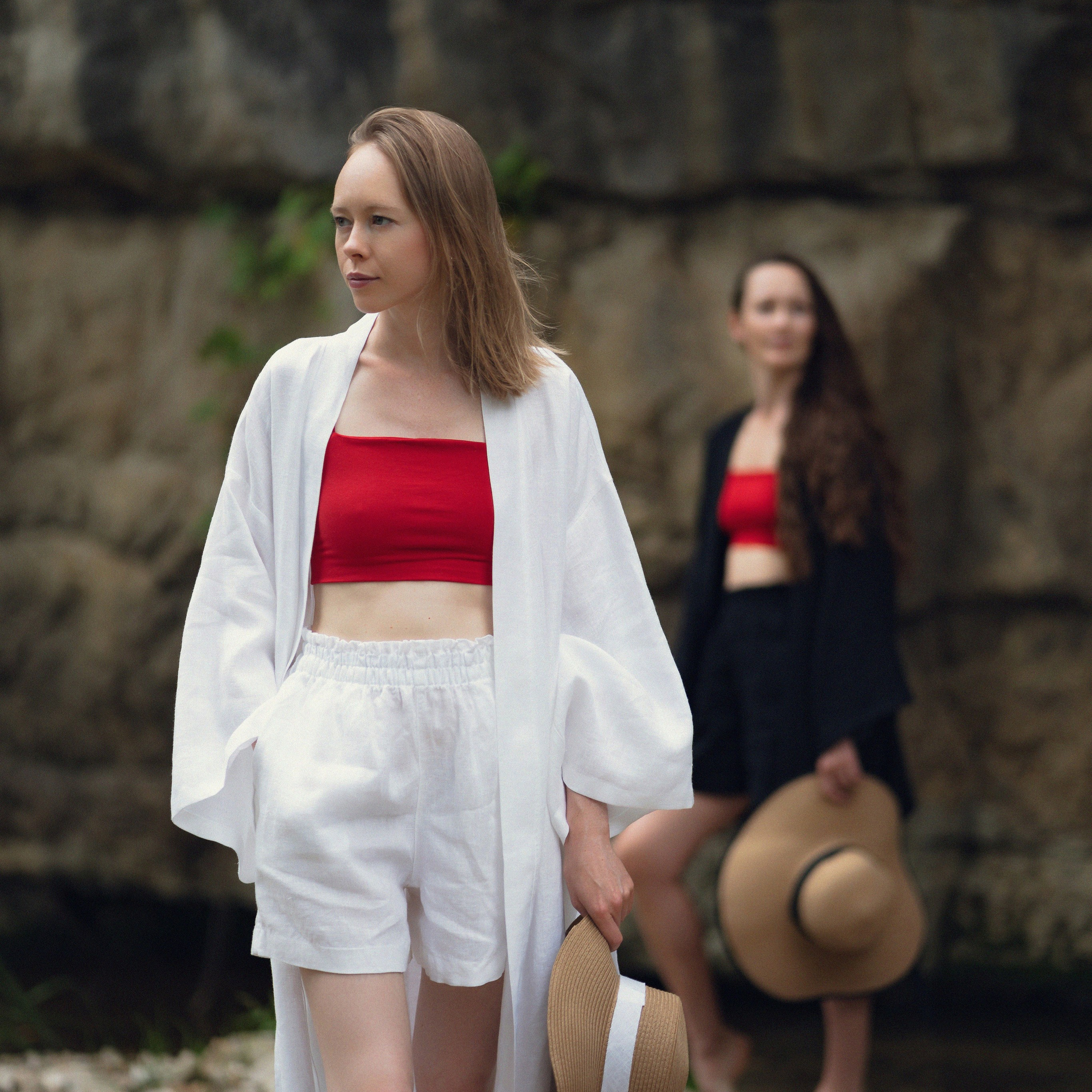 Имиджевая съёмка на природе для LEN textile