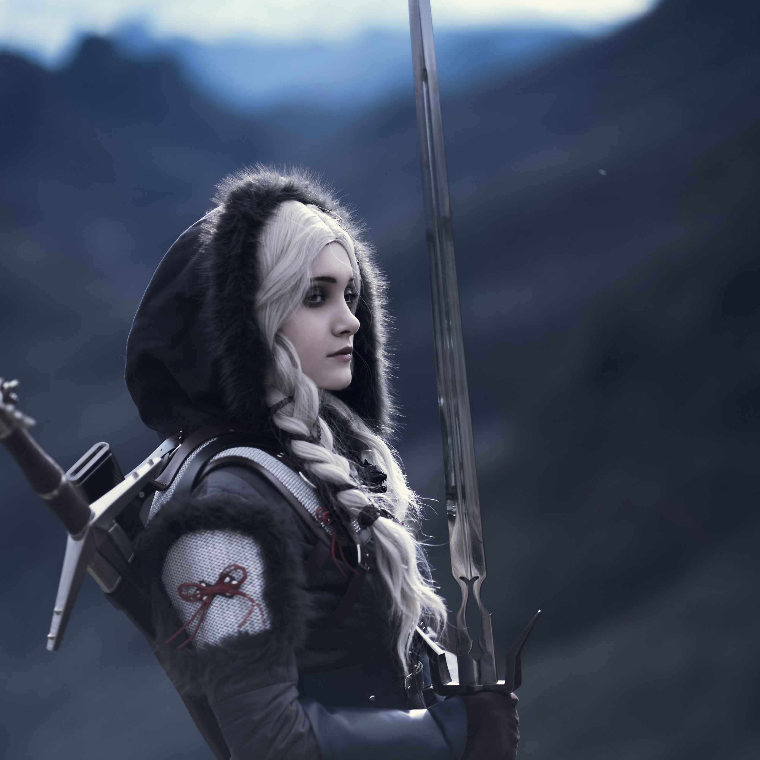 Cosplay Ciri The Witcher