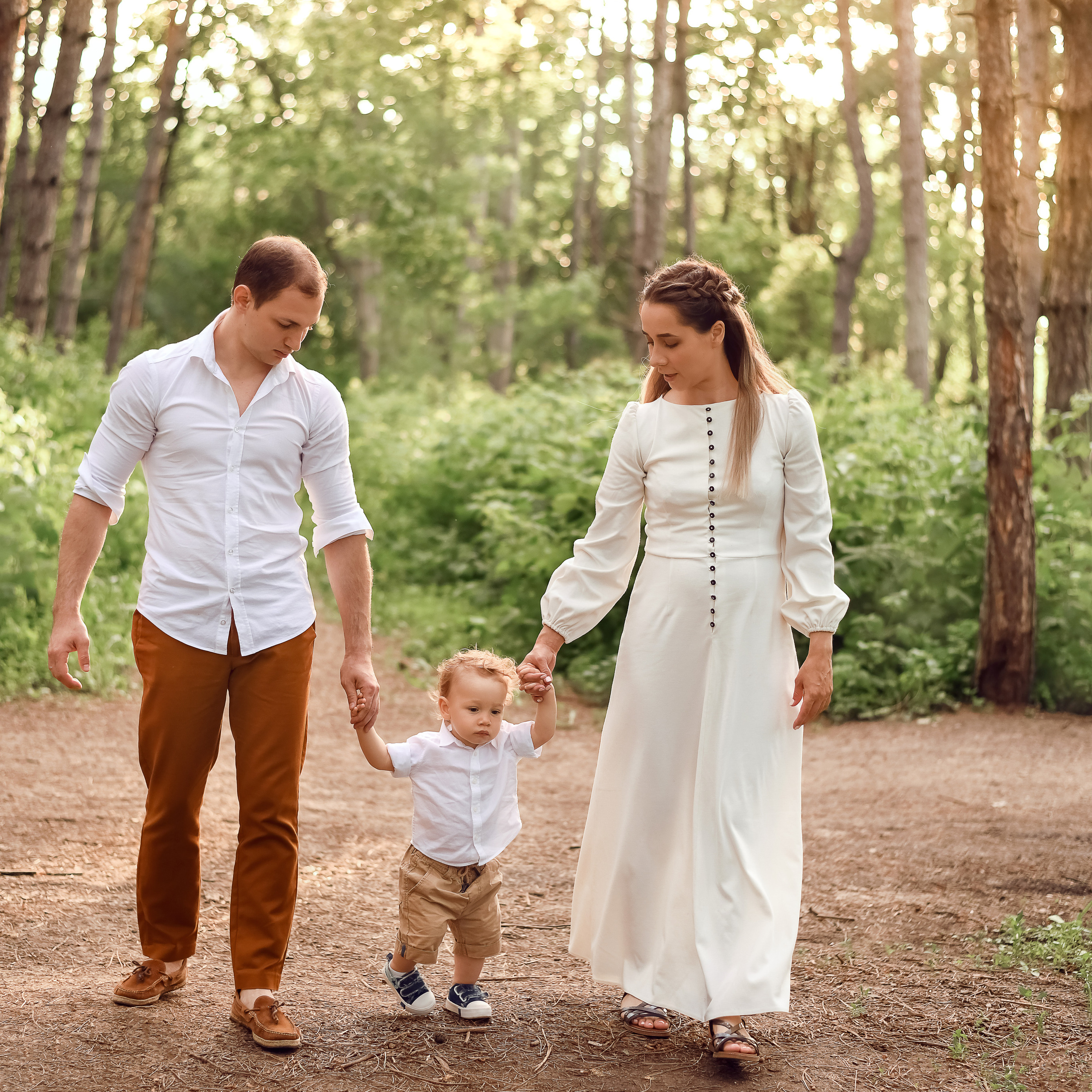 Алексей, Олеся и Платон.