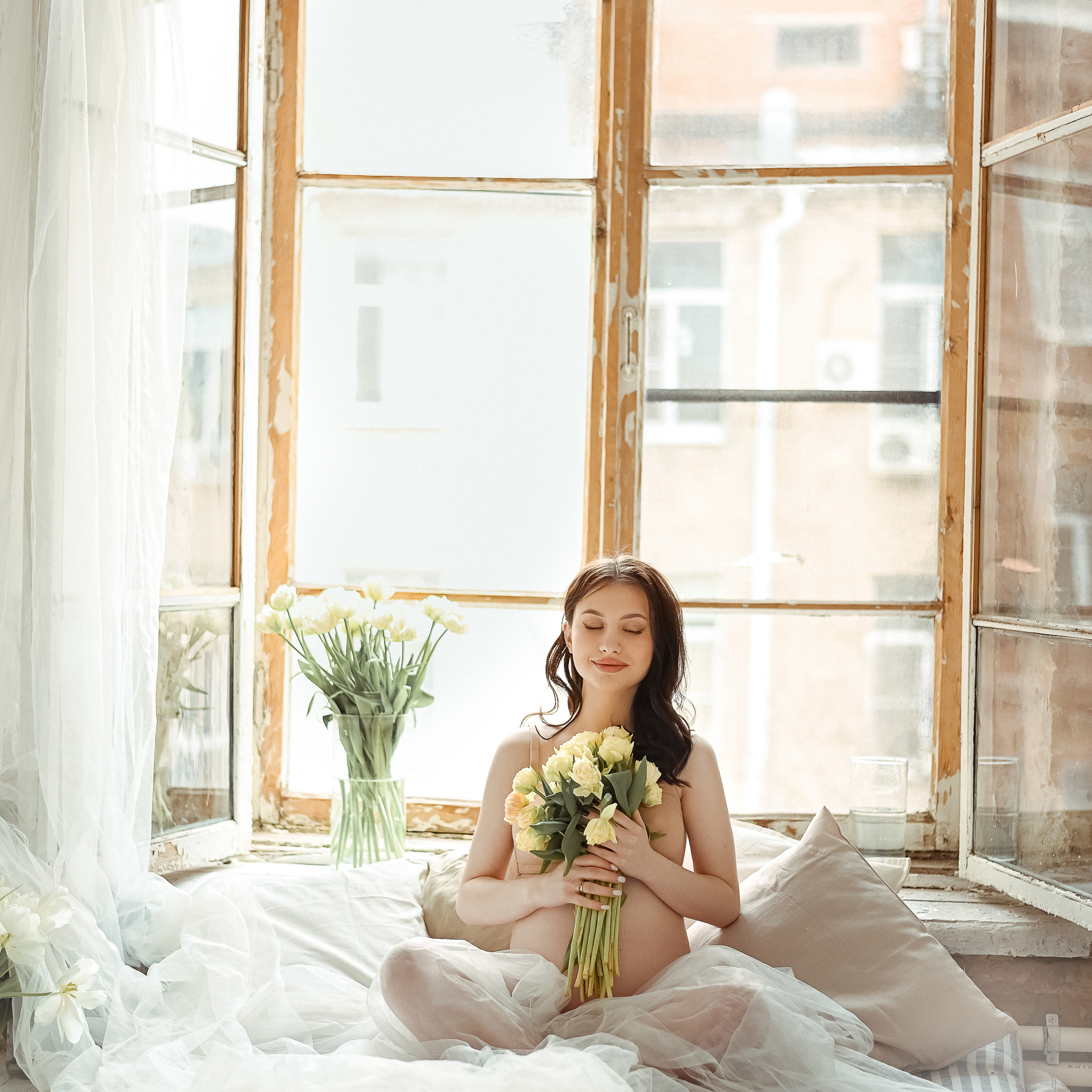 Беременность Альбины