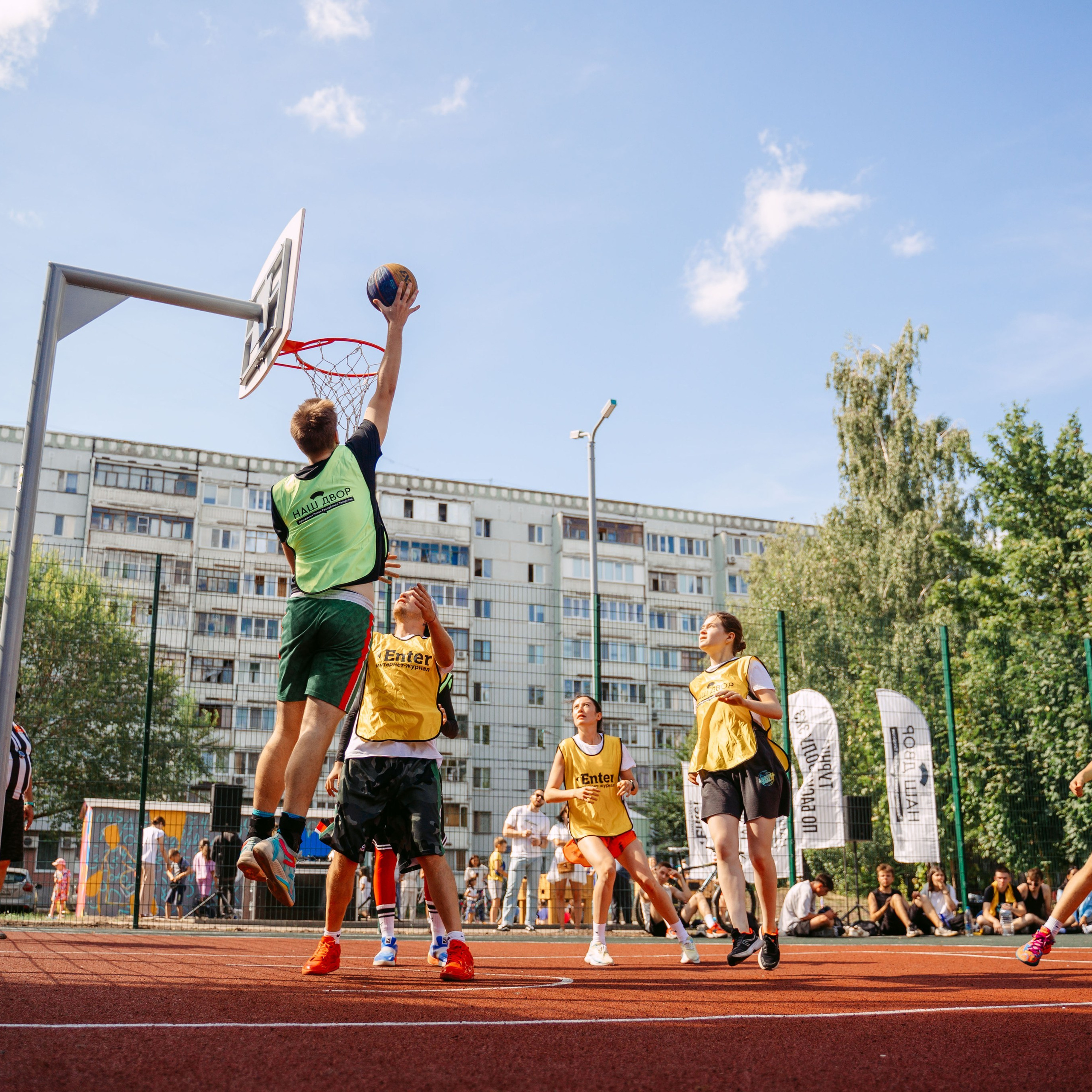 Enter x «Наш двор». Турнир по баскетболу 3×3 / 2023