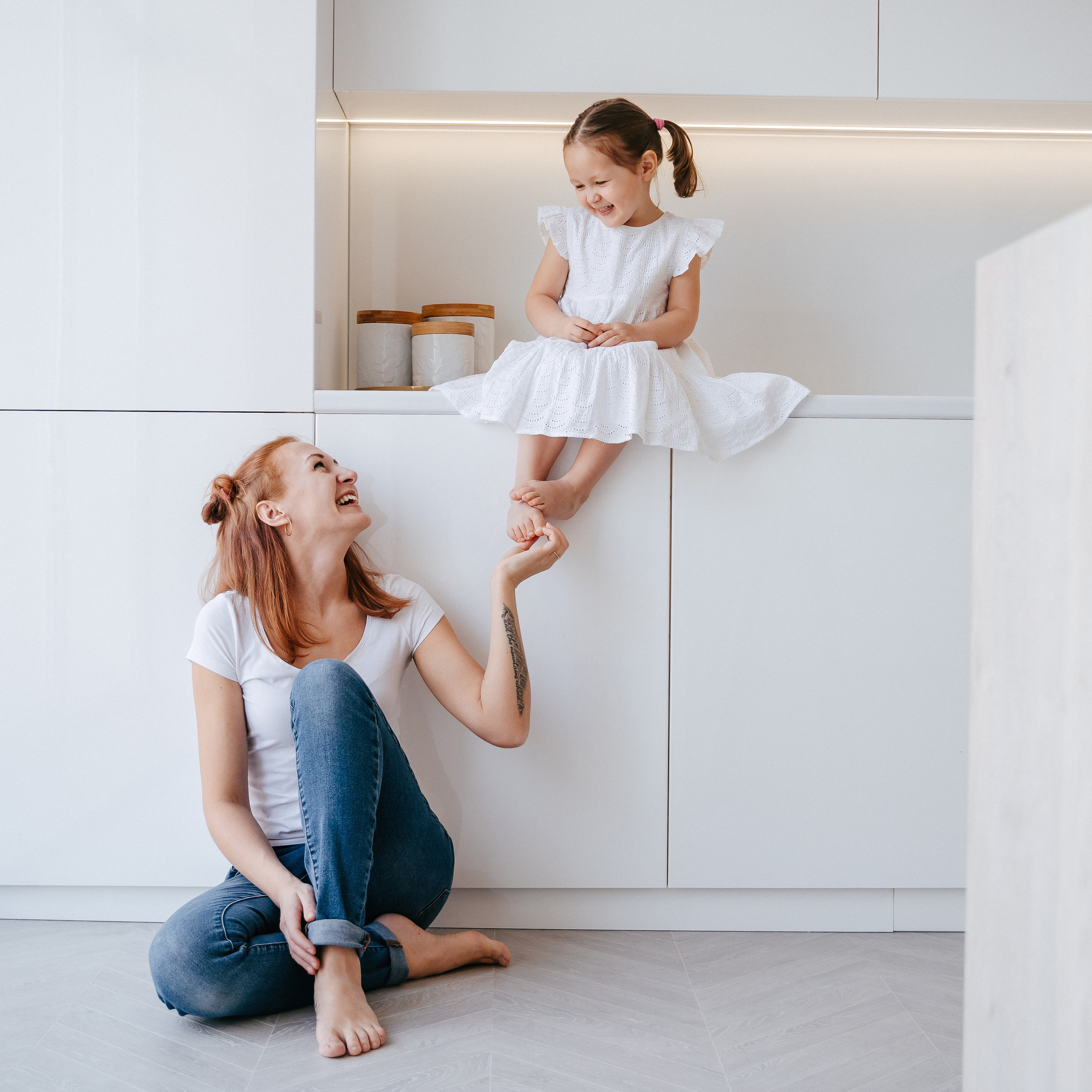 Таня и малышка Алиса