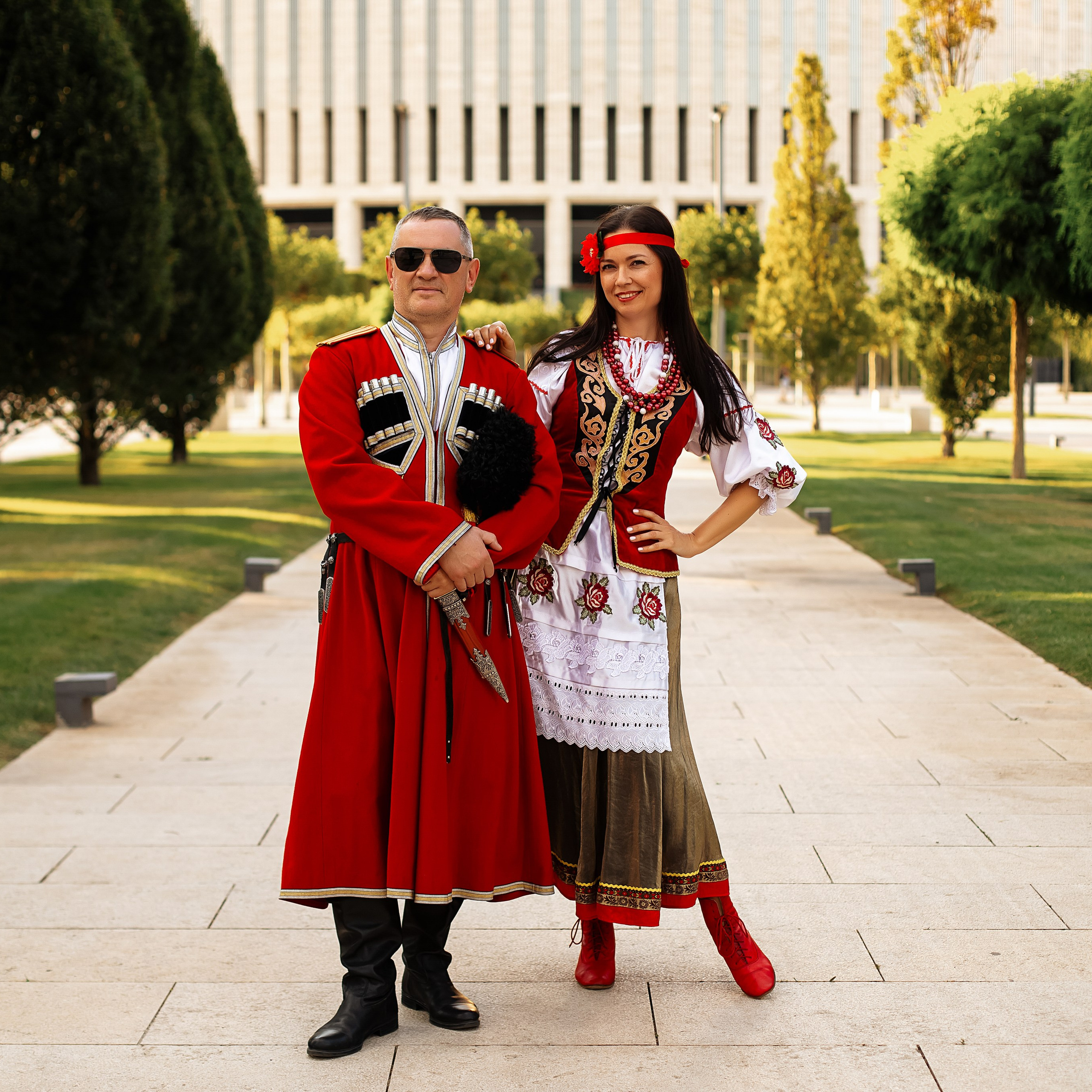 Фотосессия в Кубанских национальных костюмах