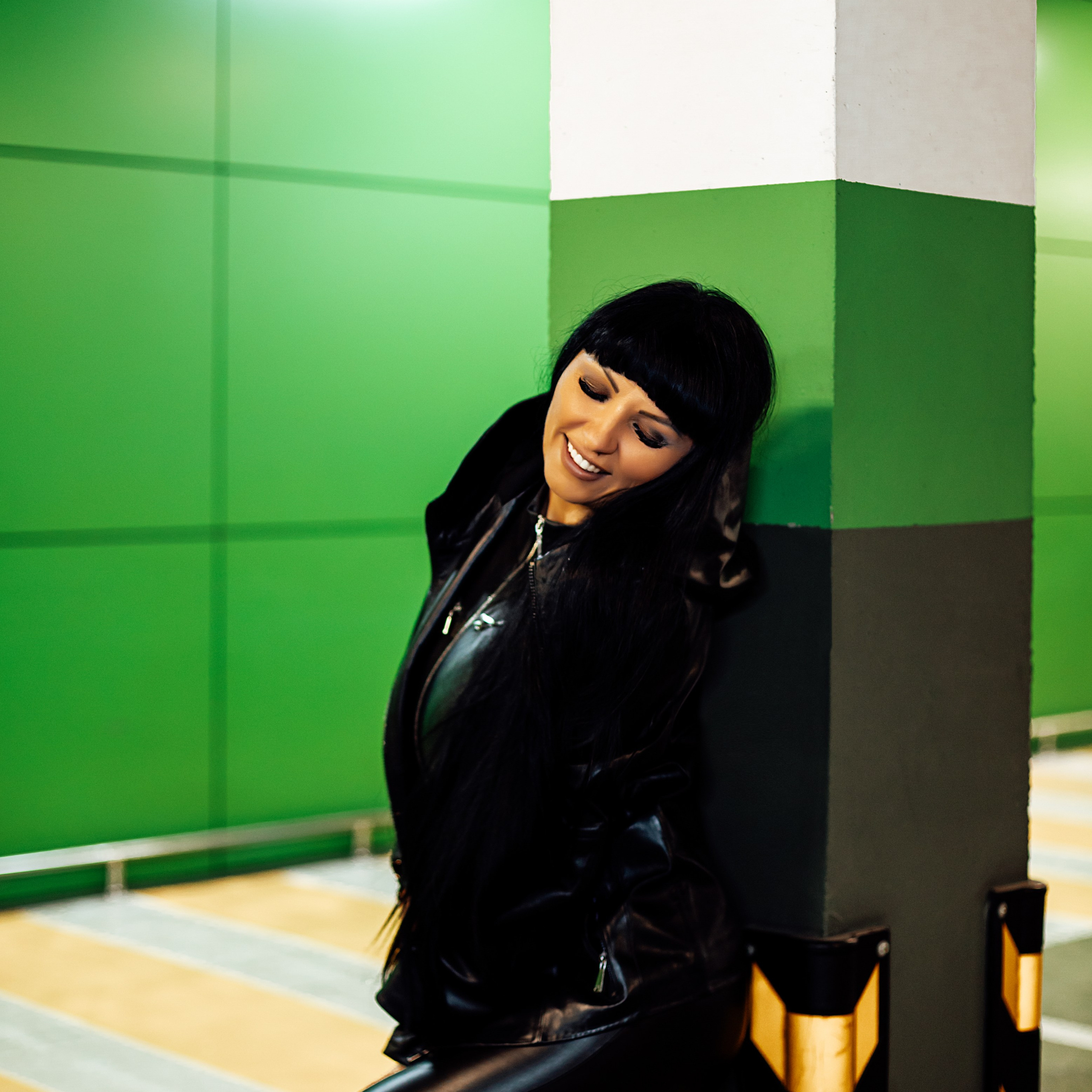 На парковке