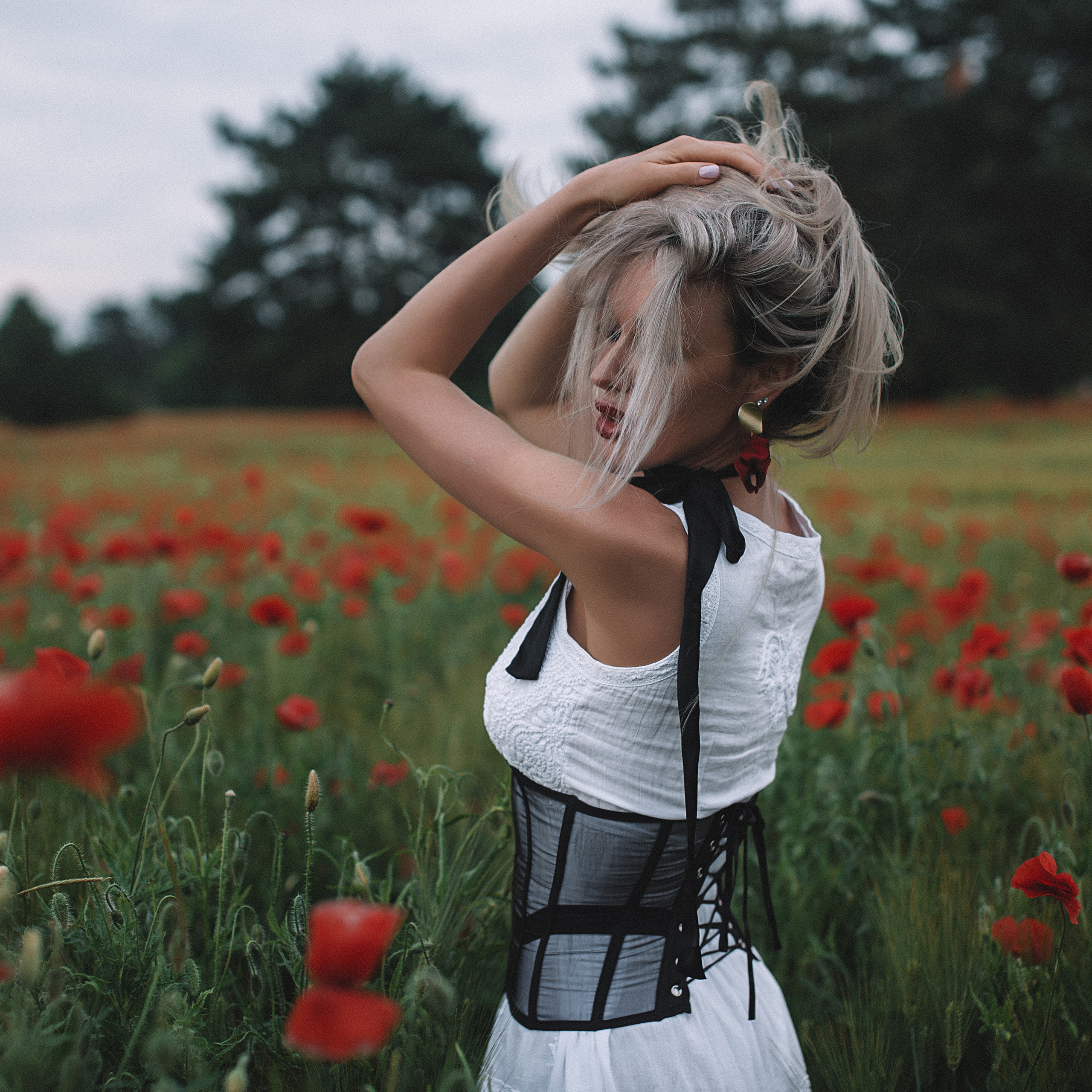 Фотосессия в маках