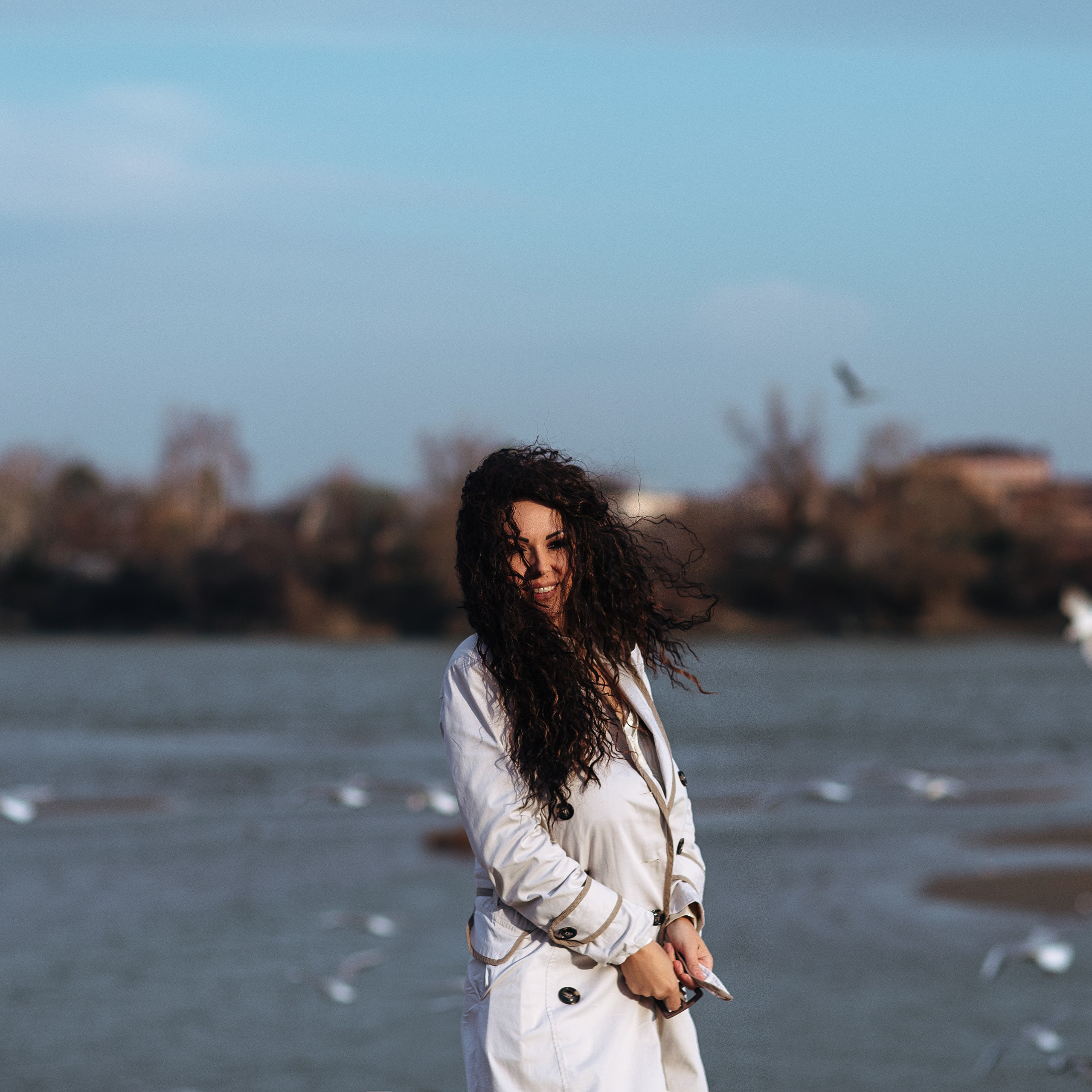 Фотосессия с чайками