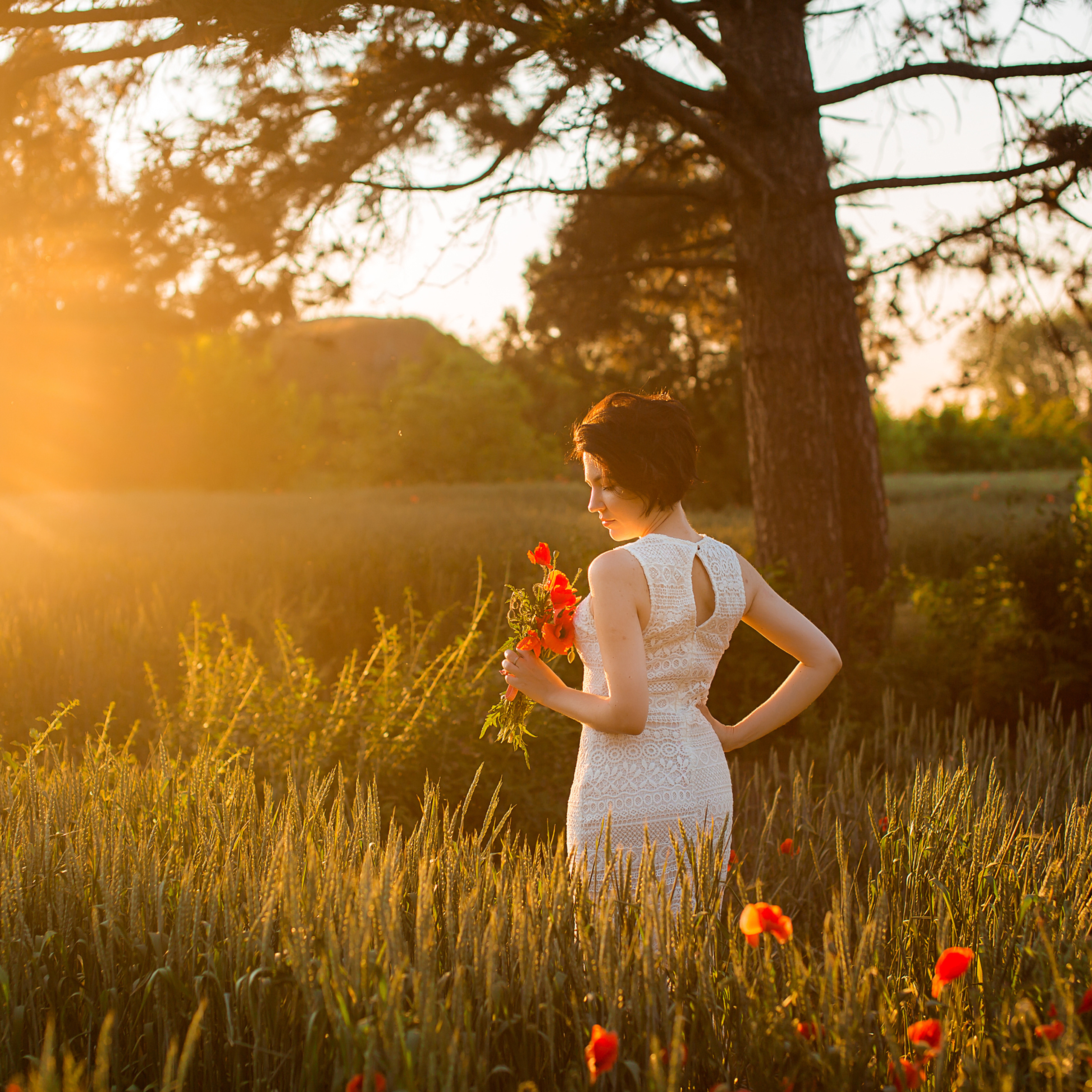 Юлия в маках