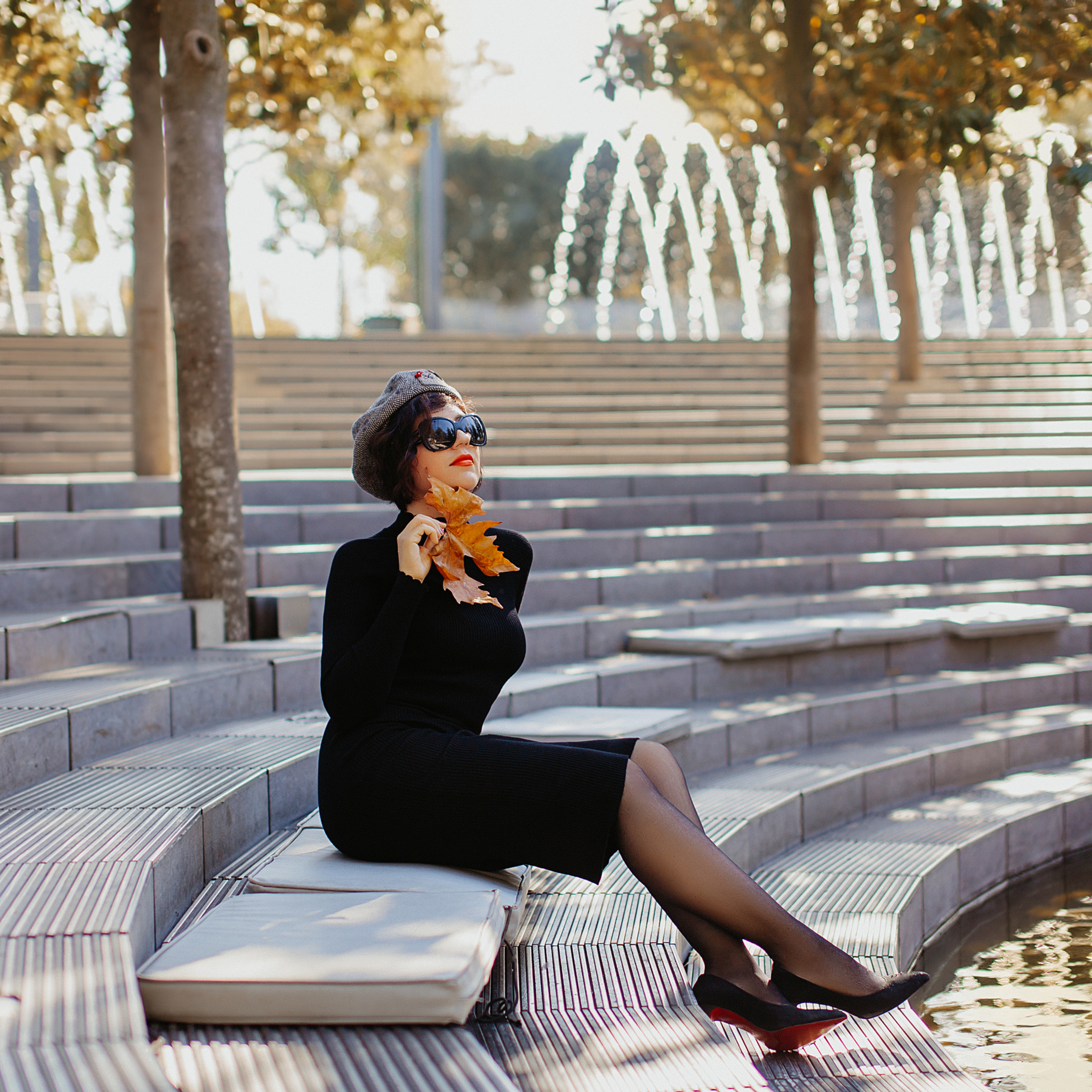 Утро Юлии в парке Галицкого